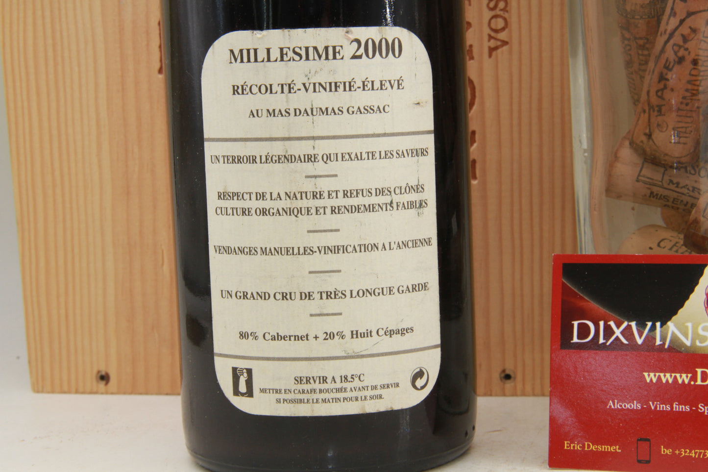 Mas De Daumas 2000 Languedoc. rouge