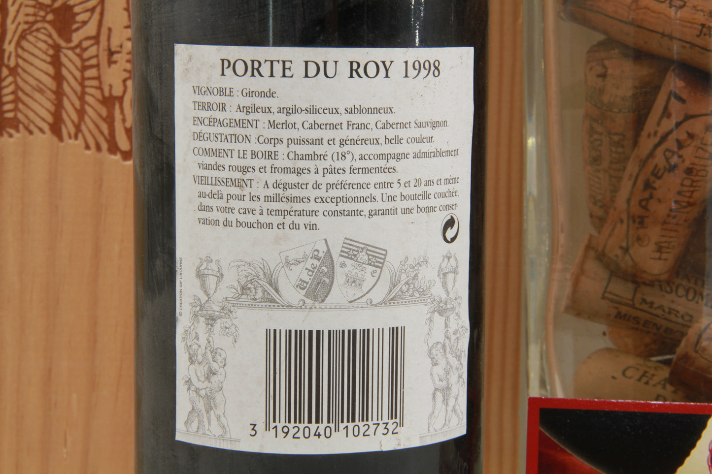 Porte du Roy Saint Émilion Grand Cru 1998