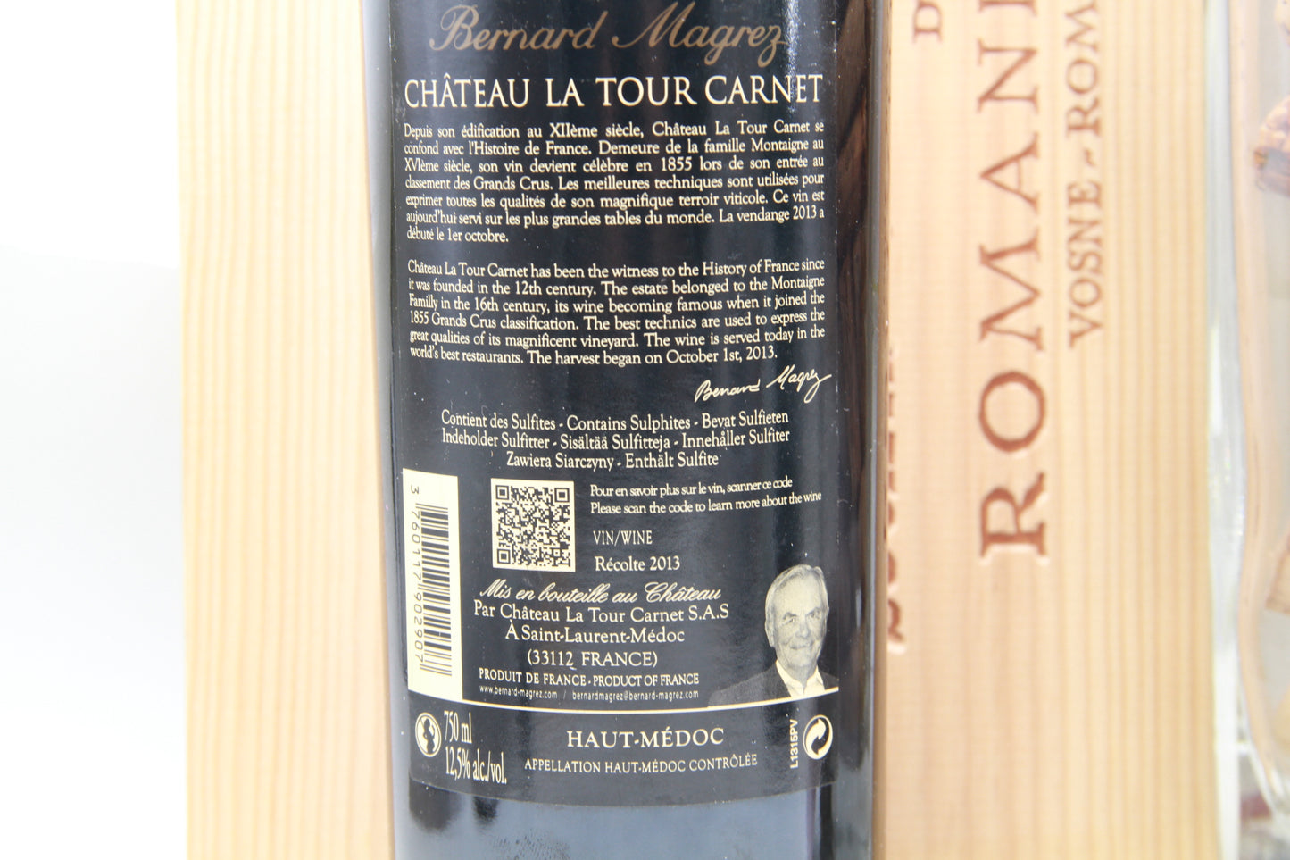 Château la Tour Carnet 4ème Grand Cru Classé Médoc 2013