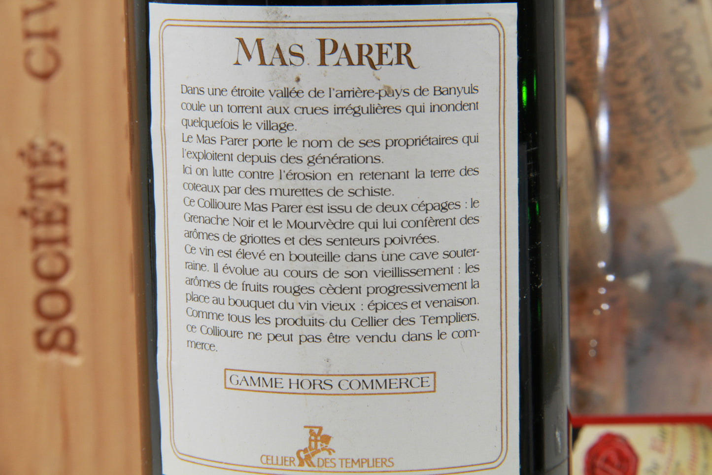 Collioure Mas Parer Roussillon 1989