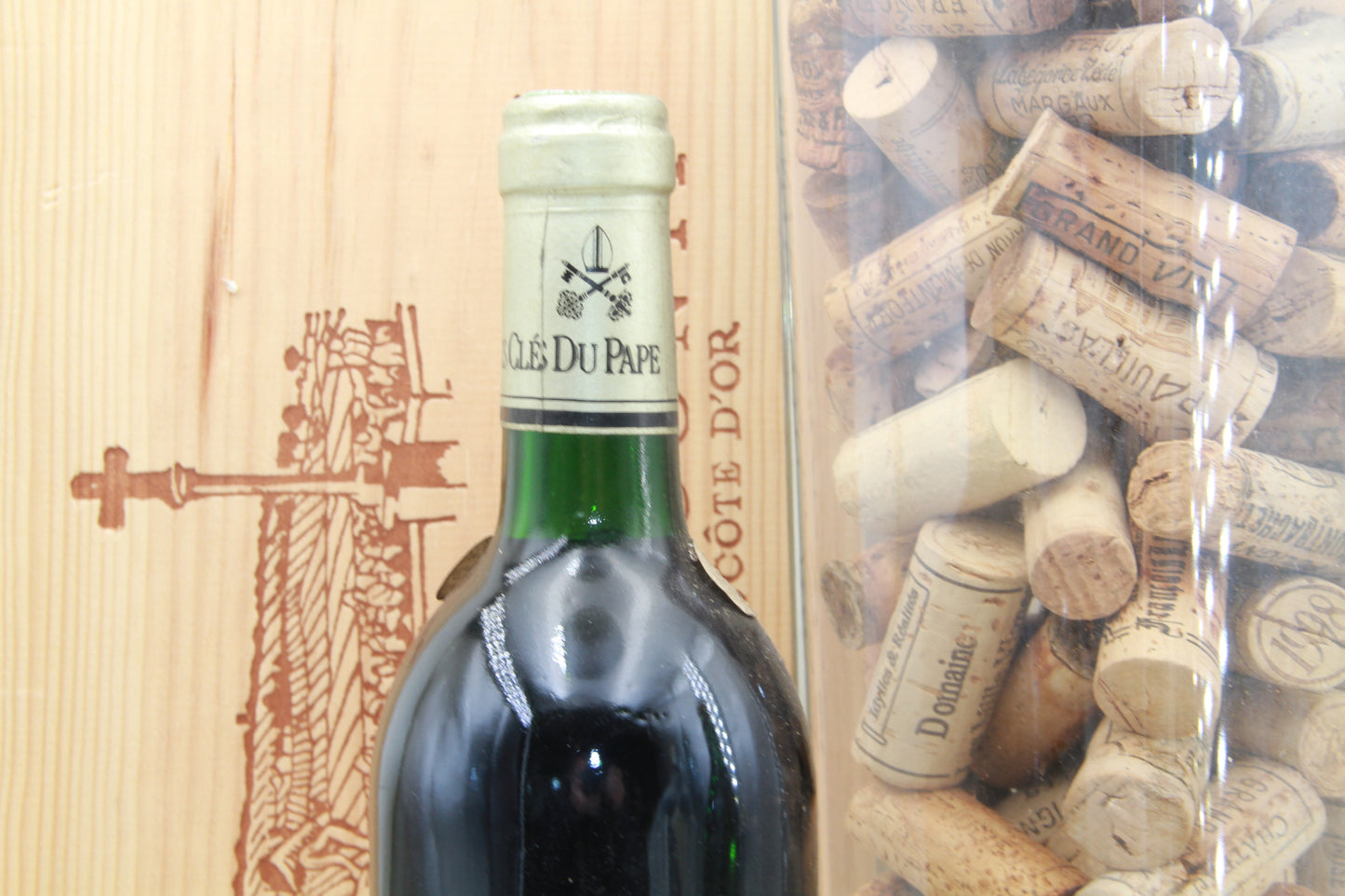 Les Clés Du Pape ( Chateau Pape Clement ) Graves 1985