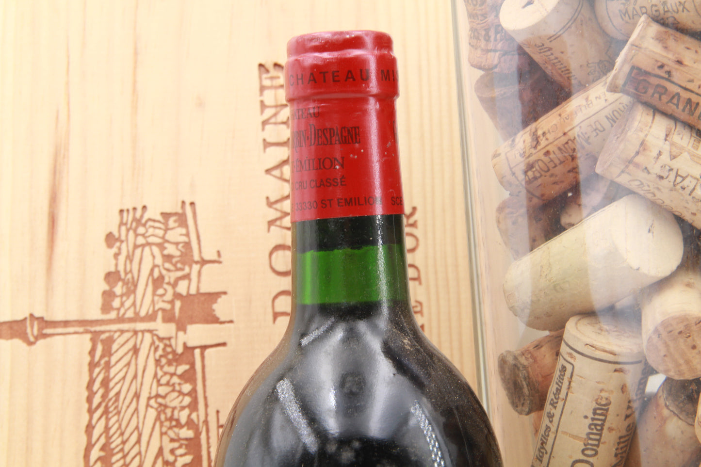 Chateau Grand-Corbin-Despagne Grand Cru Classé Saint Émilion. 1985