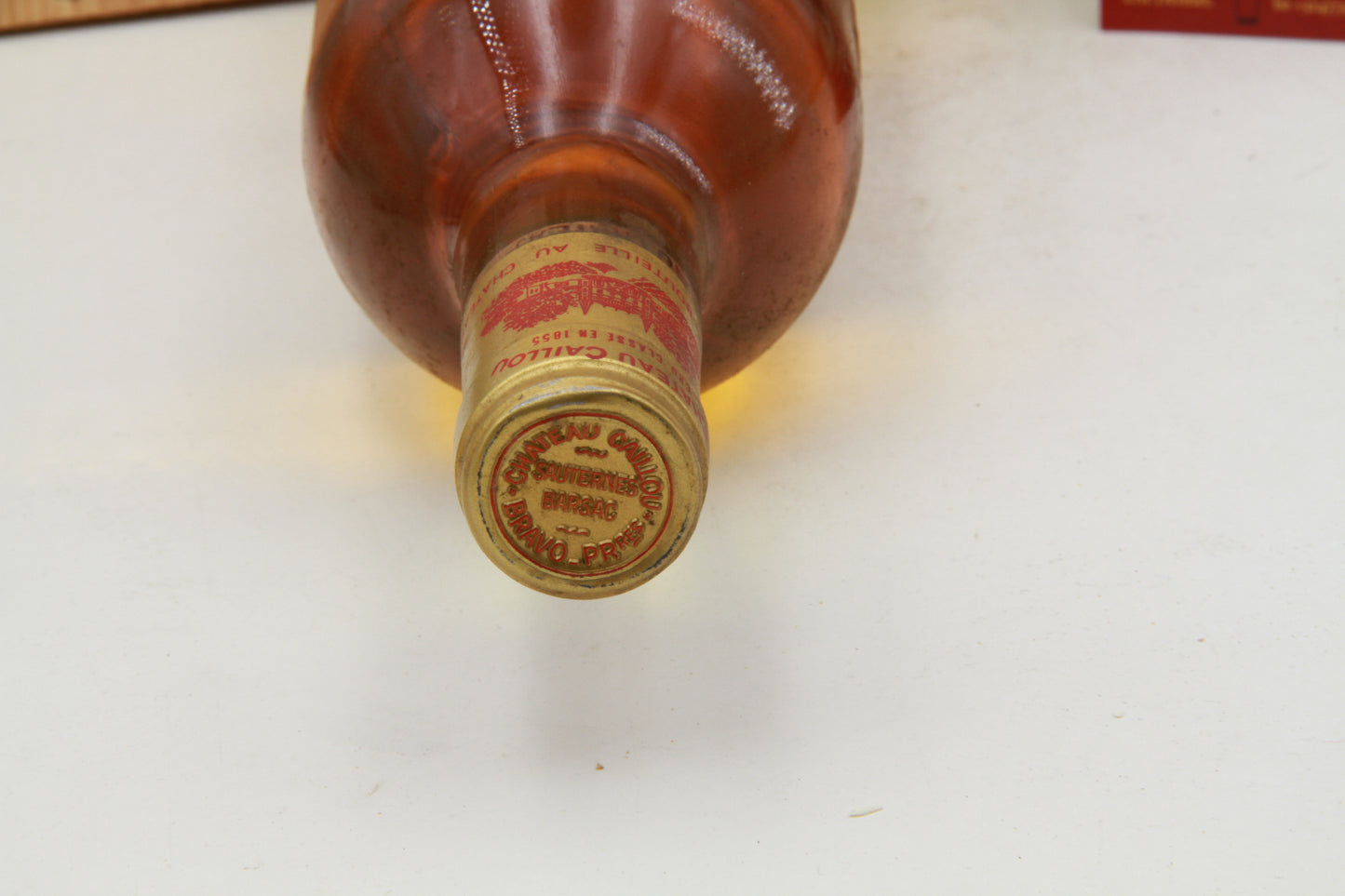 Chateau Caillou. Grand Cru Classé Sauternes. 1985