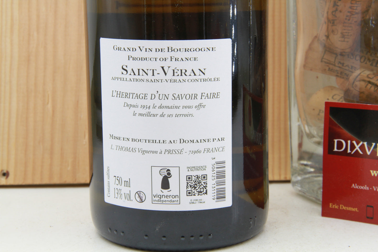 Saint-Véran Maison Rouge. Domaine de la Feuillarde. 2022
