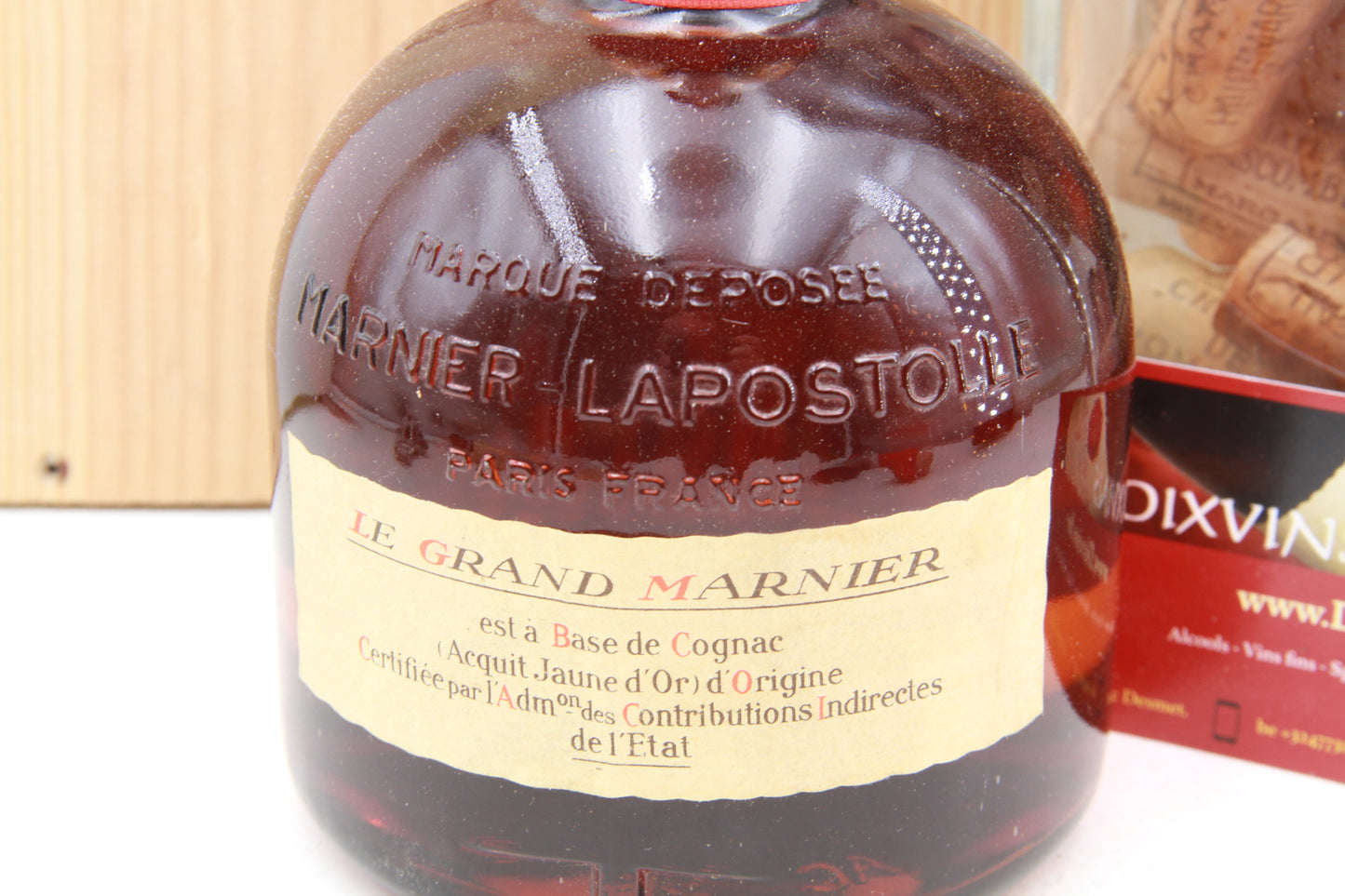 Grand Marnier Liqueur Cordon Rouge Lapostolle vielle bouteille des 80 ties