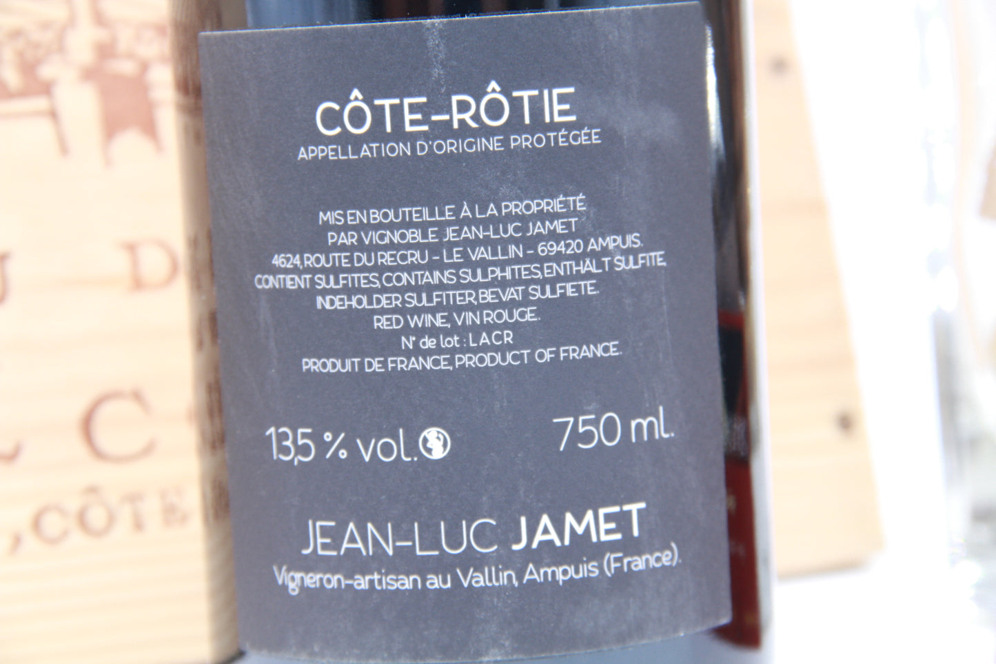 Cote-Rotie Terrasses Jean Luc Jamet 2018