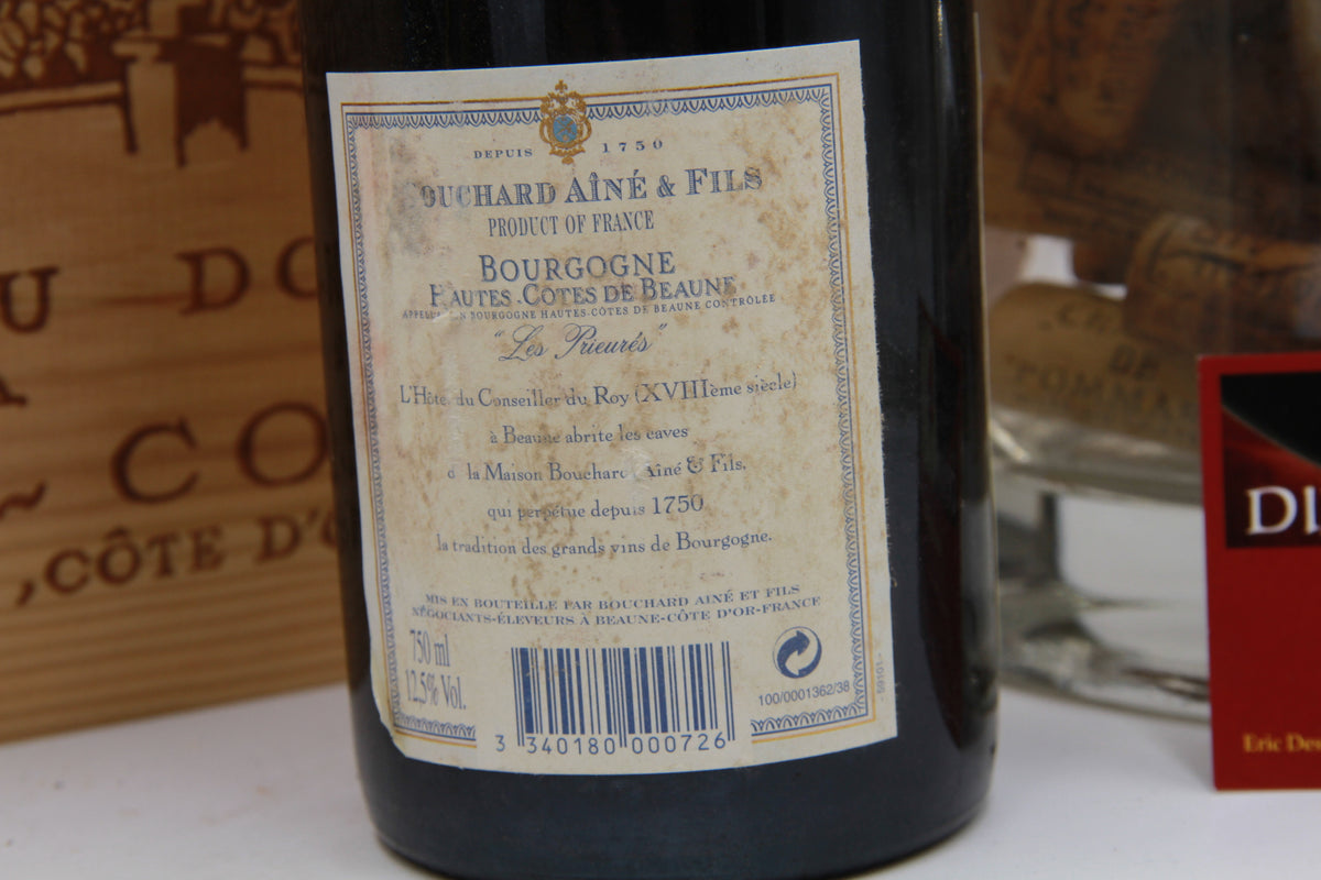 Bourgogne Hautes-Côtes de Beaune "Les Prieurés" – Bouchard Aîné & Fils. 1999