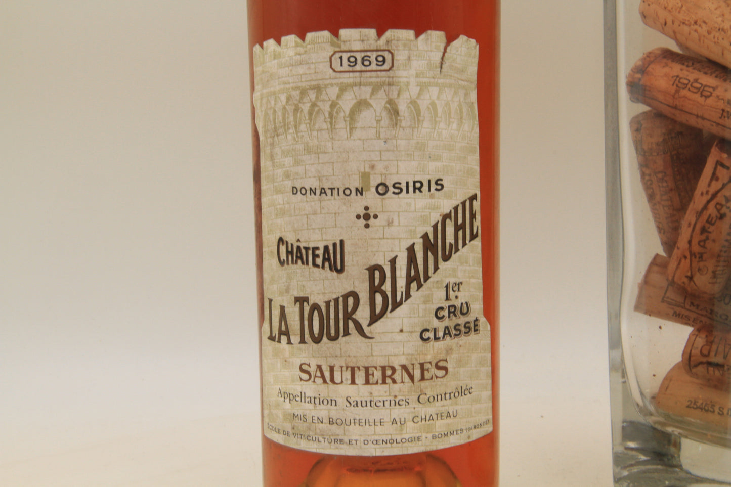 Chateau La Tour Blanche**1969 ** 1er Grand Cru Classé Sauternes - Eric-Dixvins
