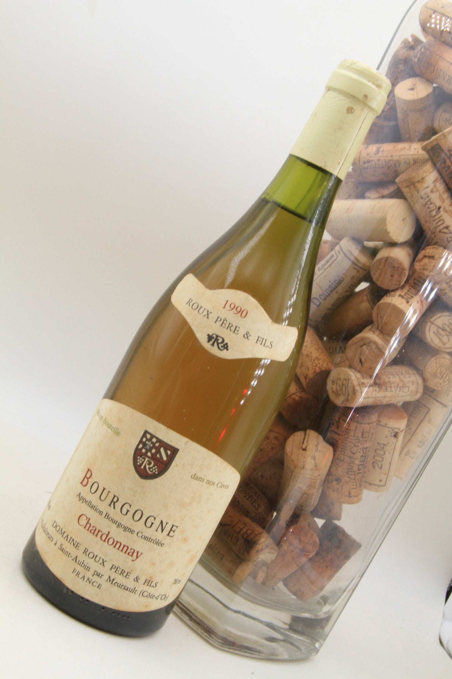 - Chardonnay ** 1990 ** Domaine Roux - Eric-Dixvins