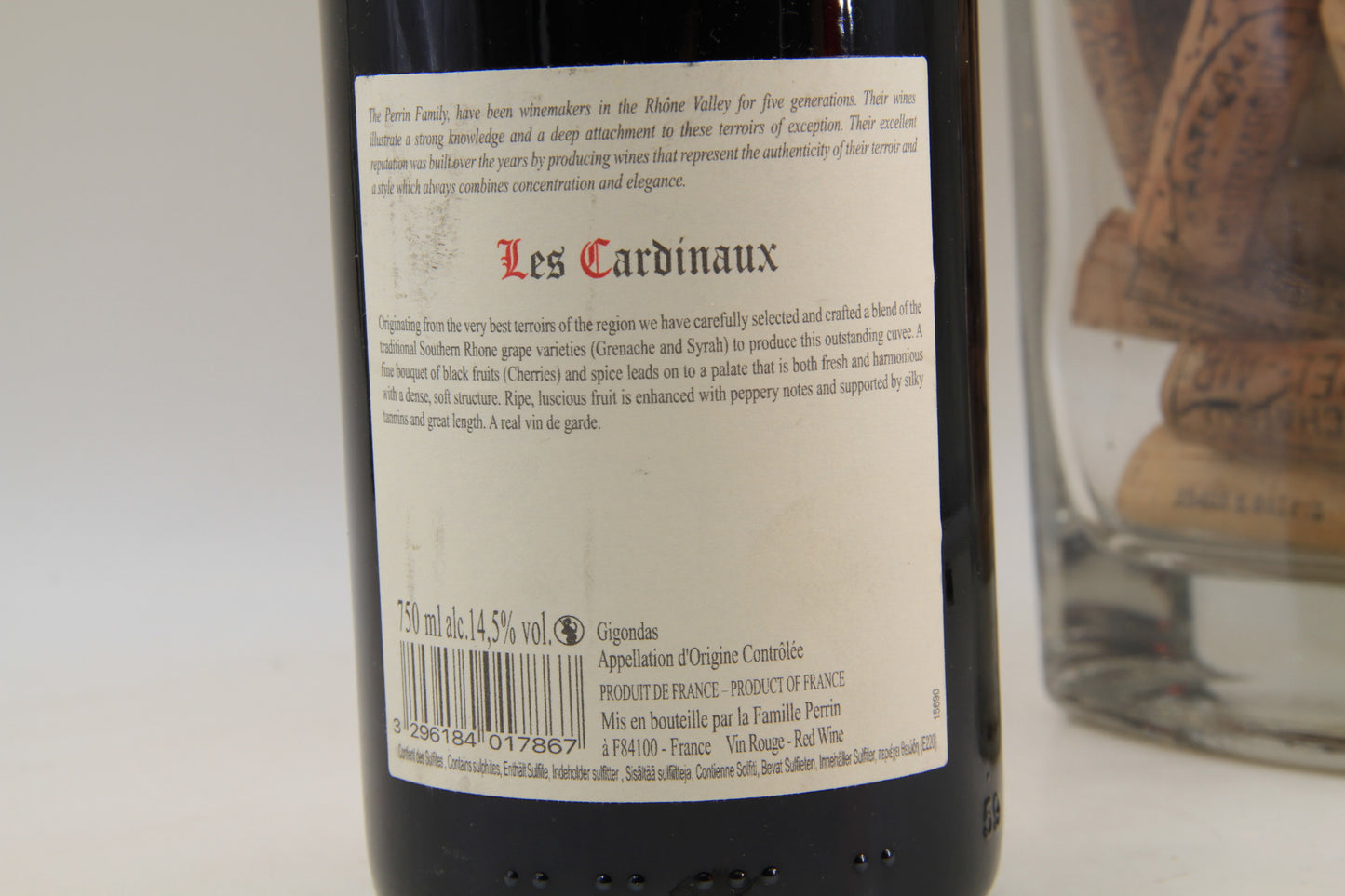 - Gigondas " Les Cardinaux " ** 2019 ** Famille Perrin - Eric-Dixvins