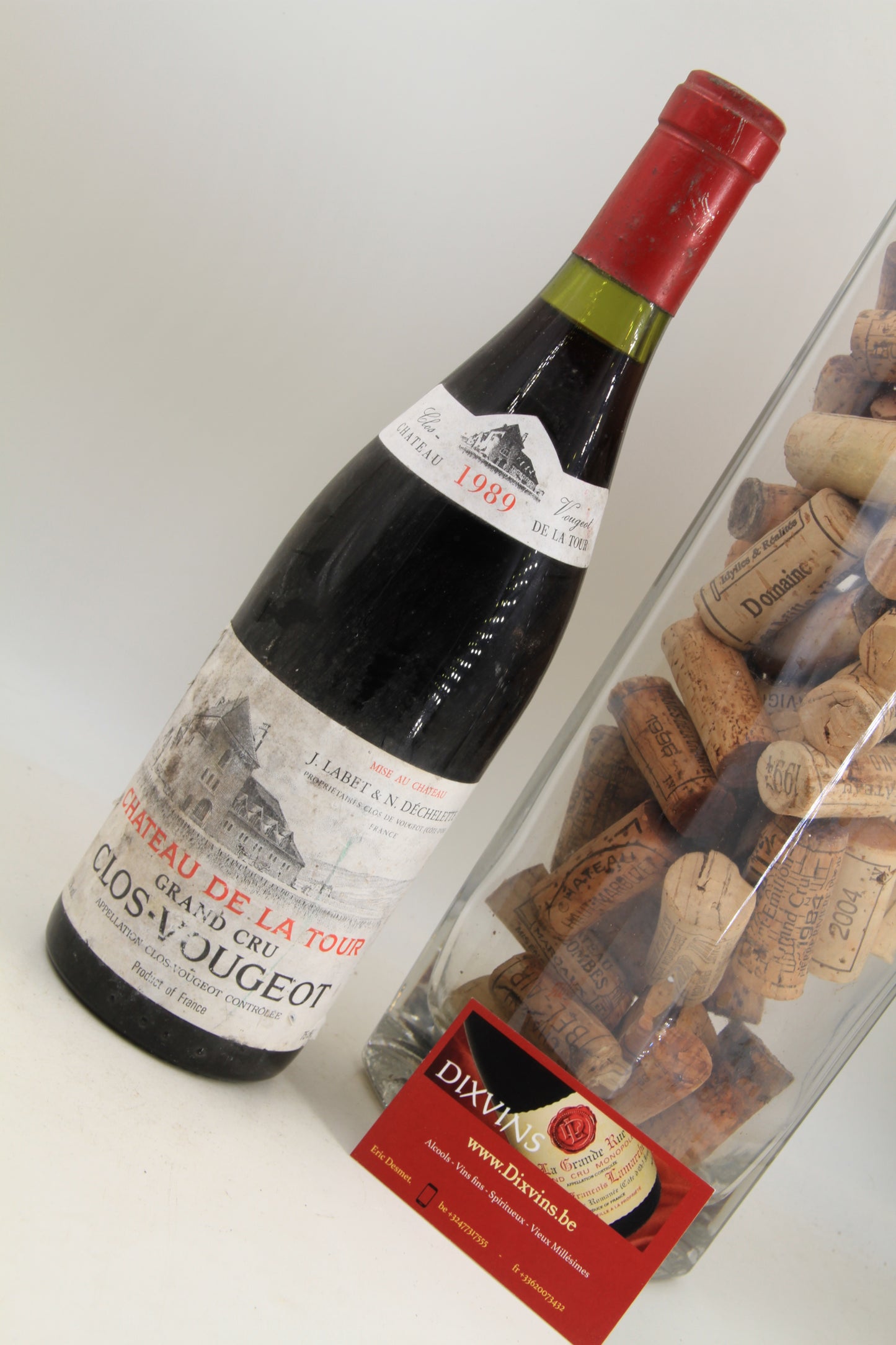 Clos Vougeot GrandCru ** 1989 ** Chateau De La Tour - Eric-Dixvins