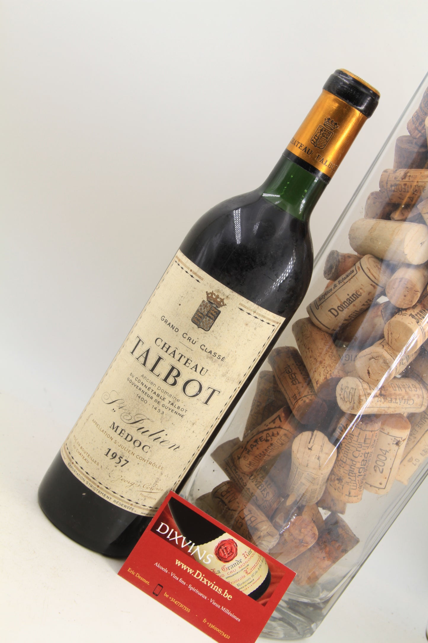 Chateau Talbot ** 1957 ** Saint Julien. Grand Cru Classé - Eric-Dixvins