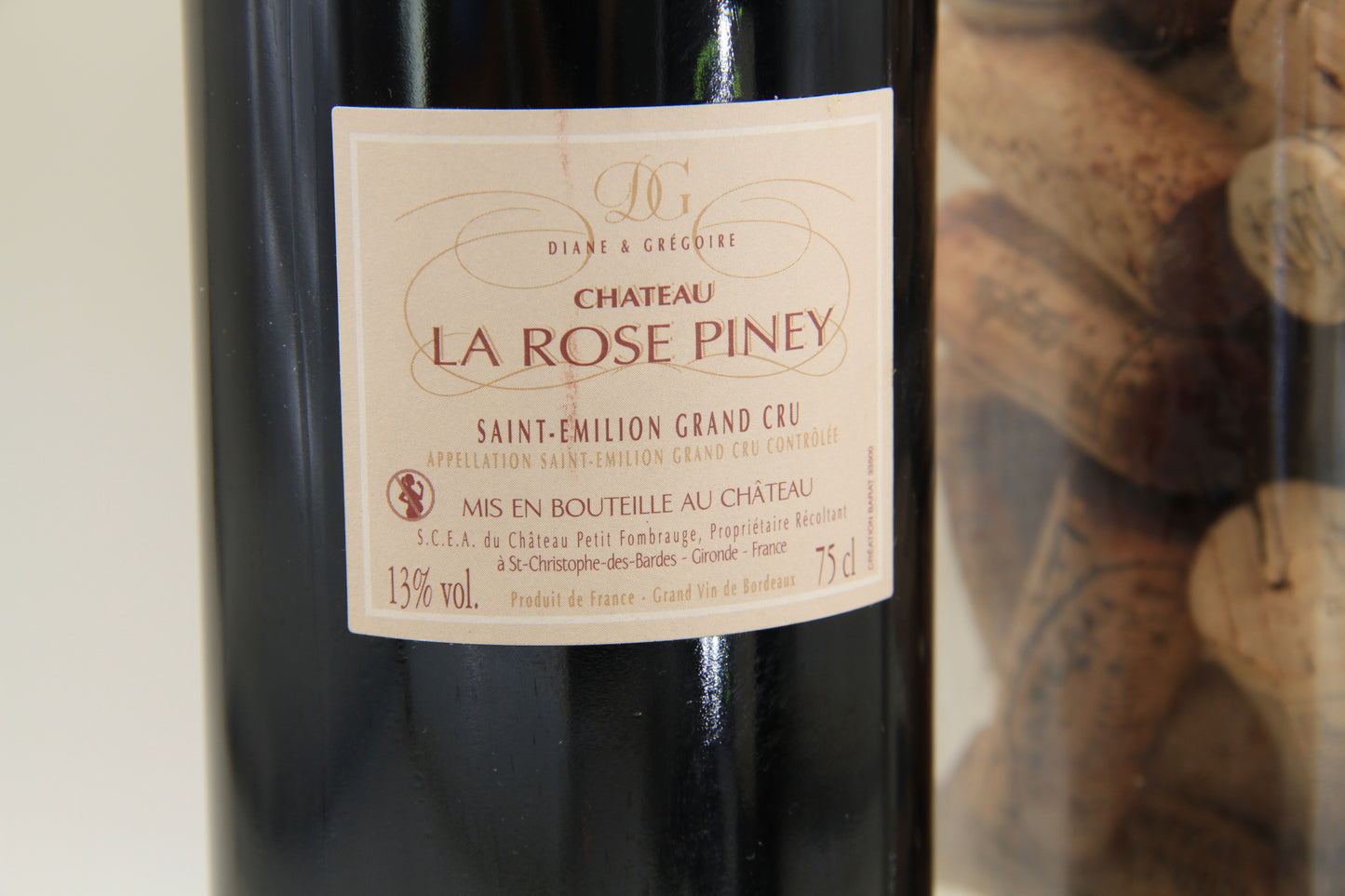 Chateau La Rose Piney ** 2007 ** Saint Emilion Grand Cru - Eric-Dixvins