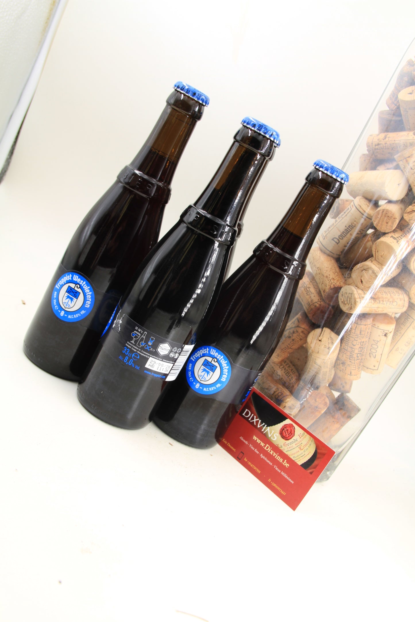 Trapiste Westvleteren. 8° lot 4x bouteilles - Eric-Dixvins