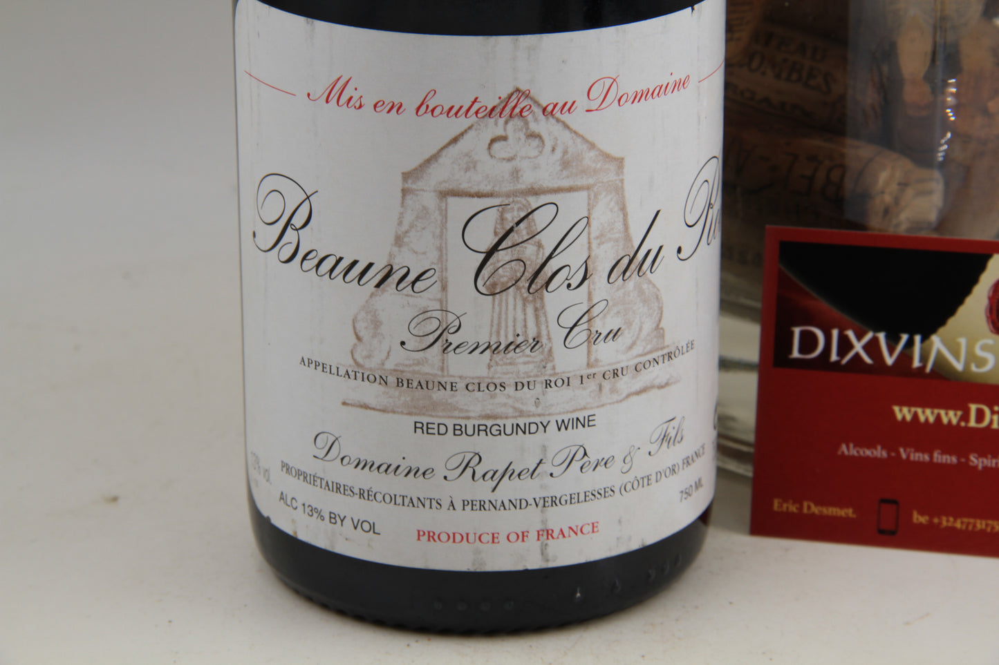 Beaune 1er Cru " Clos du Roi " ** 2000 ** Domaine Rapet - Eric-Dixvins