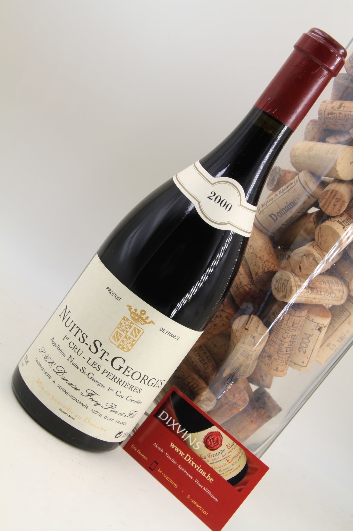 Nuits St Georges 1er Cru "Les Perrières " ** 2000 ** Domaine Forey - Eric-Dixvins