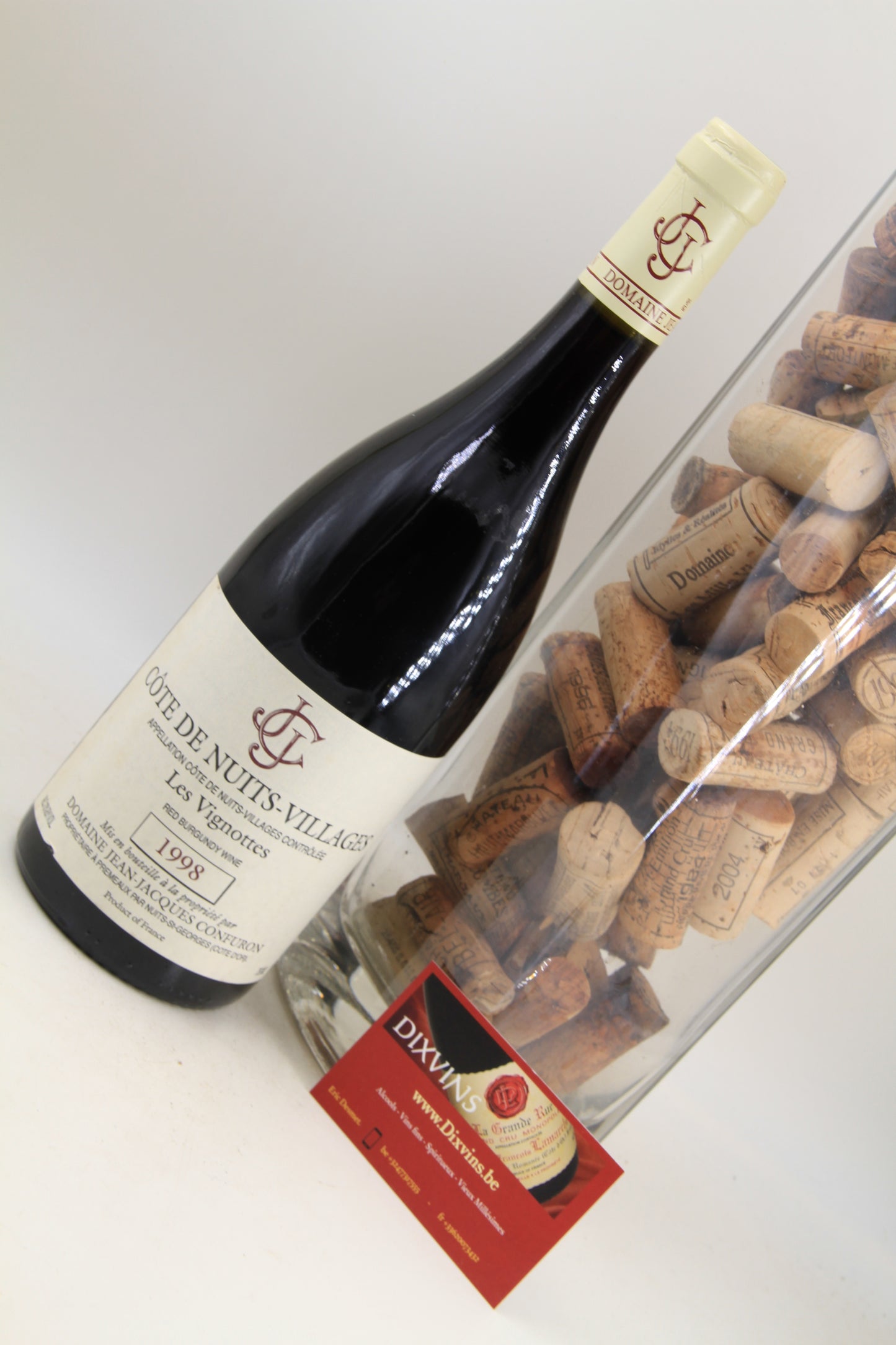 - Cotes De Nuits Villages " Les Vignottes " **1998 ** Jean Jacques Confuron - Eric-Dixvins