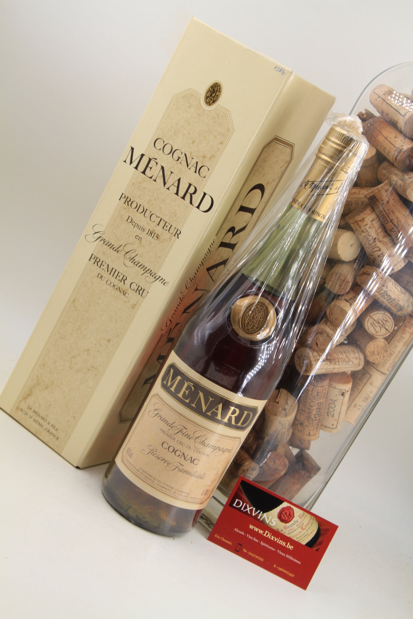 Cognac Ménard Grande Fine Champagne ** Reserve Familiale ** 1er cru de Cognac - Eric-Dixvins