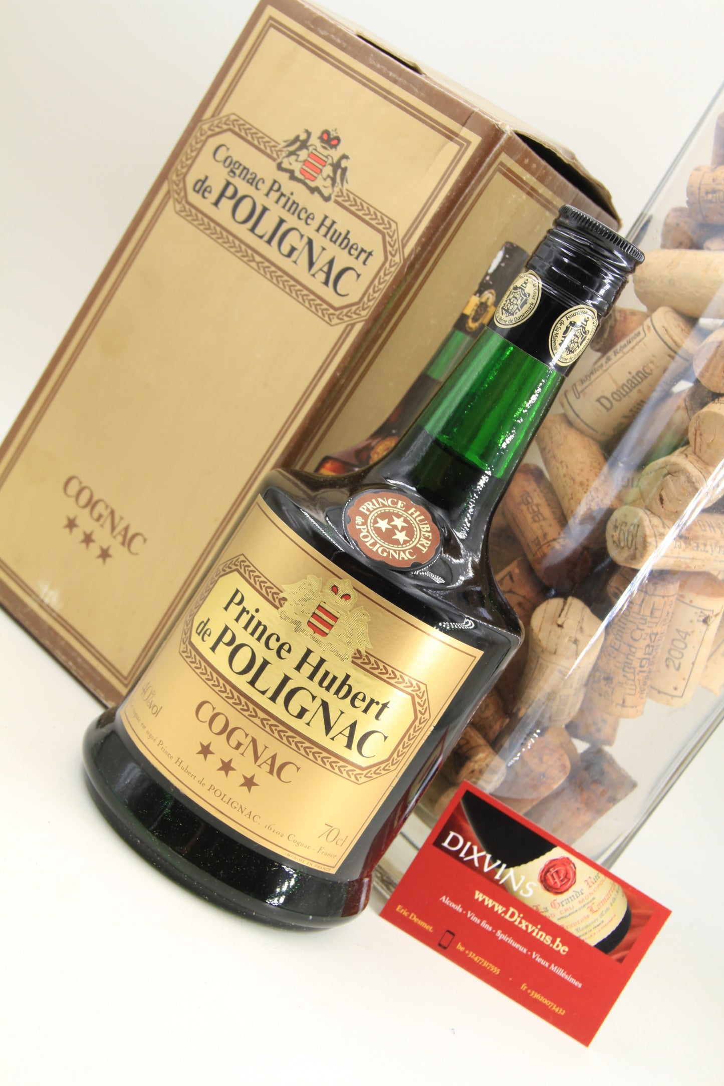 - Cognac Prince Hubert de Polignac *** Cognac. 80 ties - Eric-Dixvins