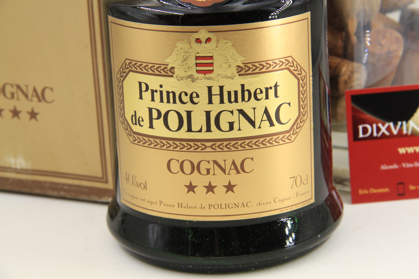 - Cognac Prince Hubert de Polignac *** Cognac. 80 ties - Eric-Dixvins