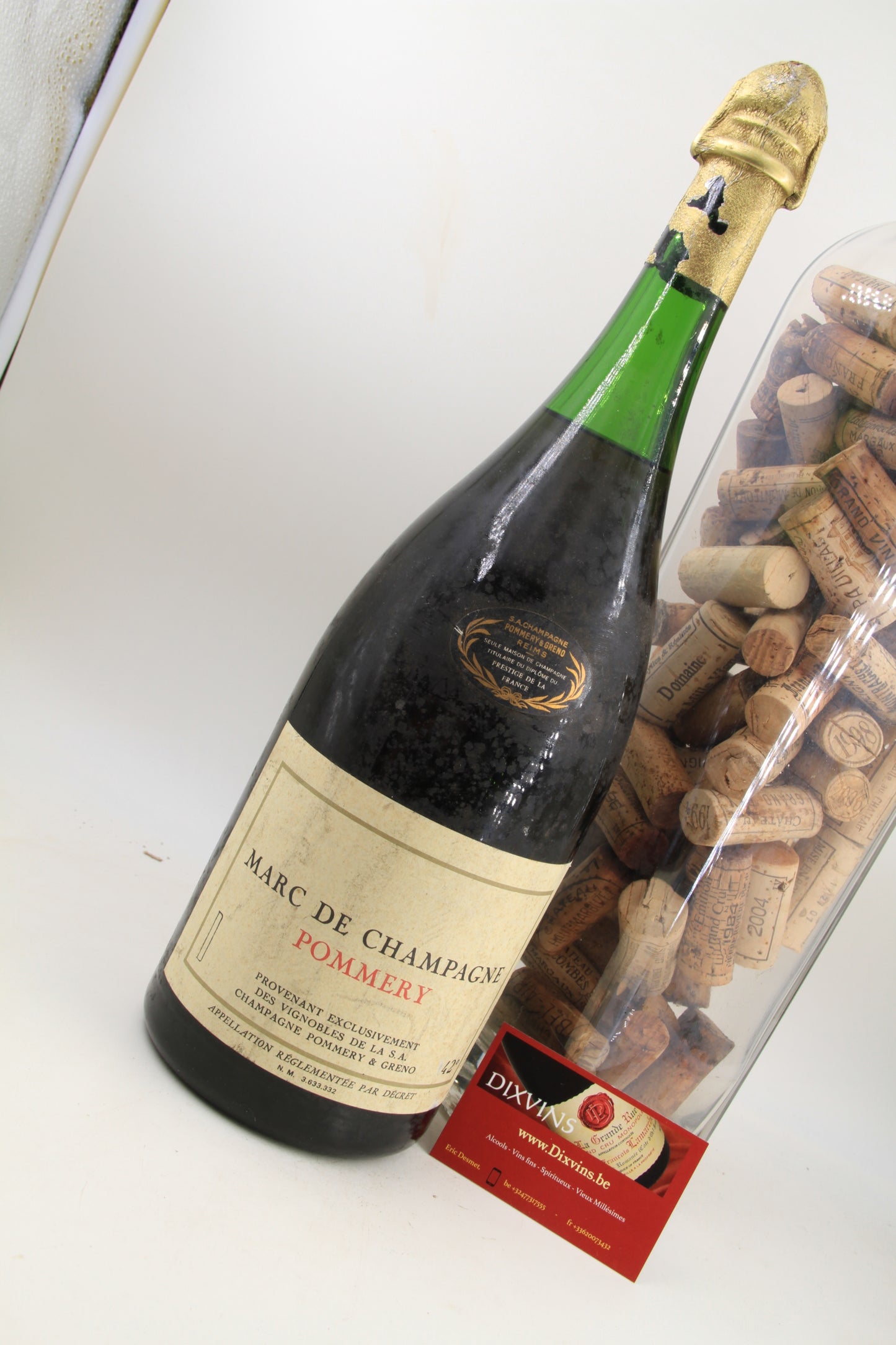 Marc de Champagne ** 50 ties** Pommery Magnum 1,5L - Eric-Dixvins