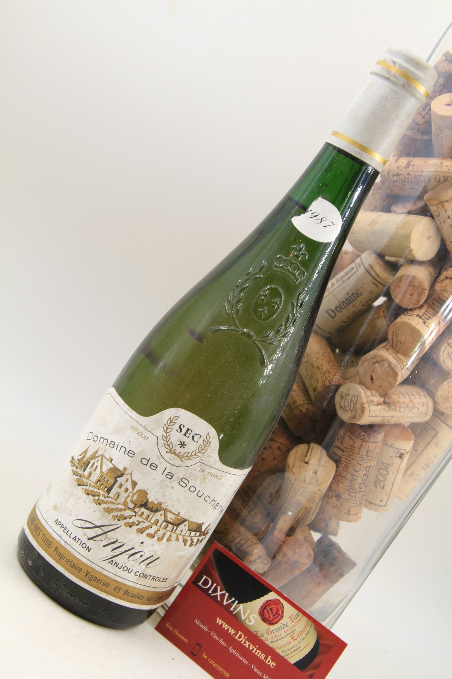 - Anjou "sec" Domaine de la Soucherie ** 1987 ** Domaine Yves Tijou - Eric-Dixvins