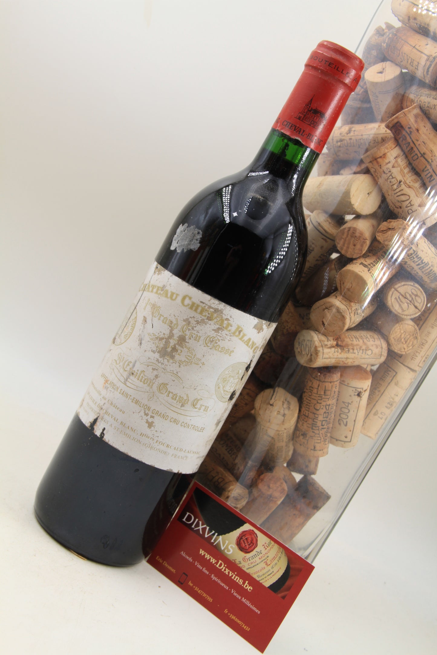- Chateau Cheval Blanc ** 1992 ** 1er Grand Cru Saint Émilion - Eric-Dixvins