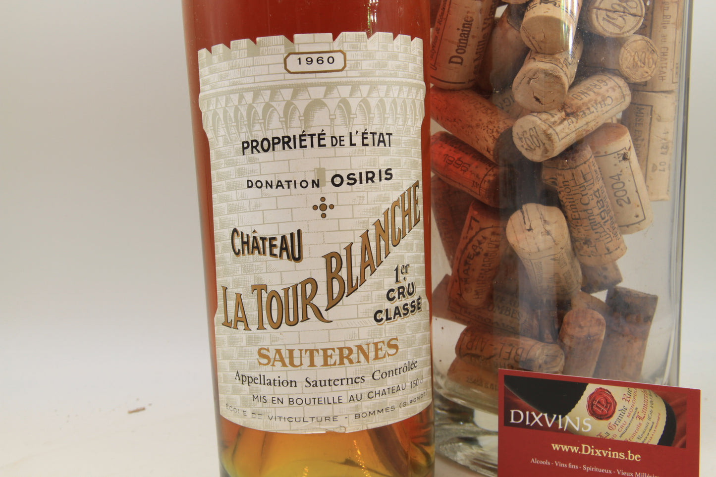 Chateau La Tour Blanche ** 1960** Magnum 1,5 L. 1er Grand Cru Classé Sauternes - Eric-Dixvins