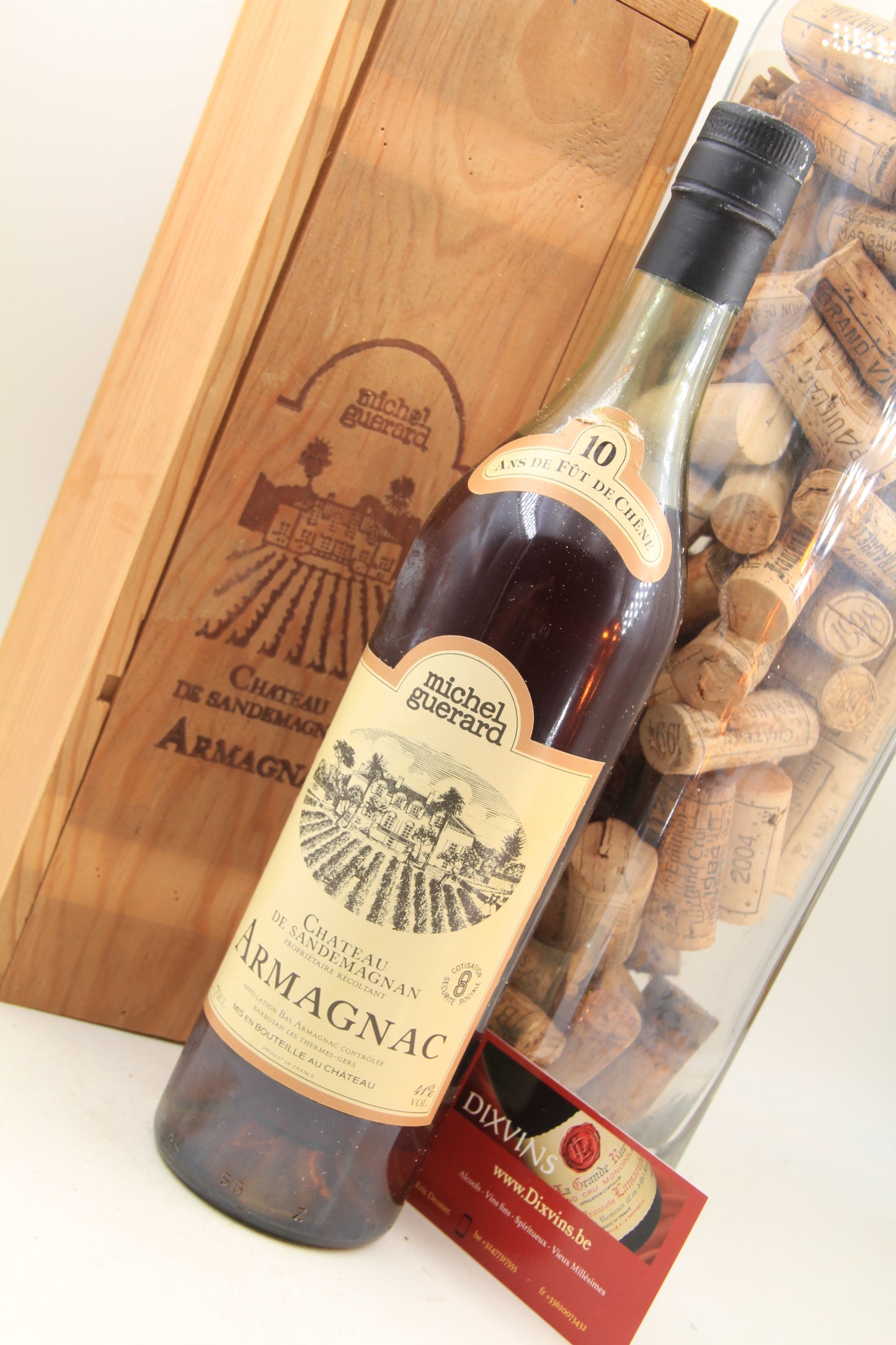 Armagnac ** 10 de fut de chène ** Chateau De Sandemagnan - Eric-Dixvins