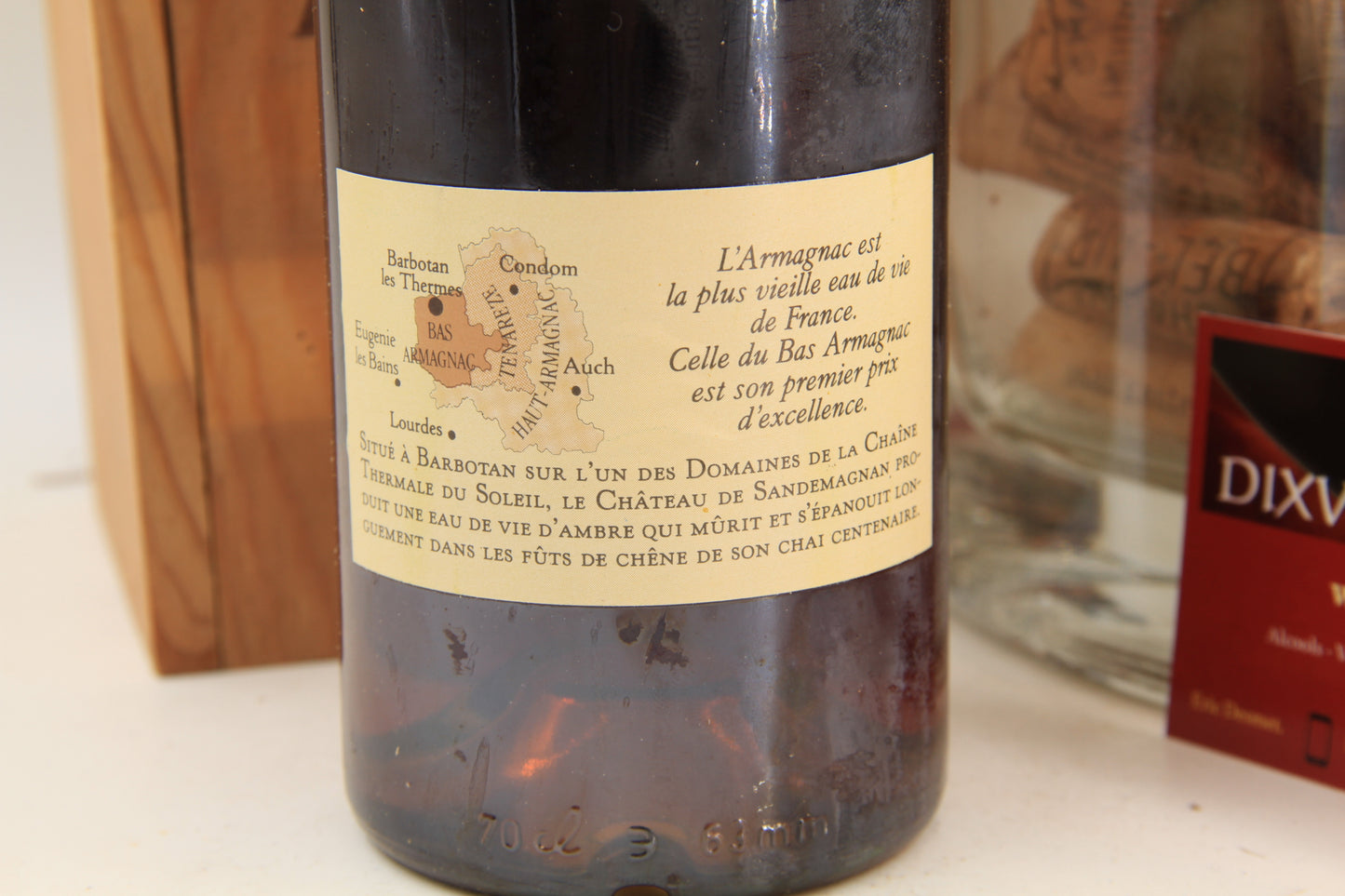 Armagnac ** 10 de fut de chène ** Chateau De Sandemagnan - Eric-Dixvins