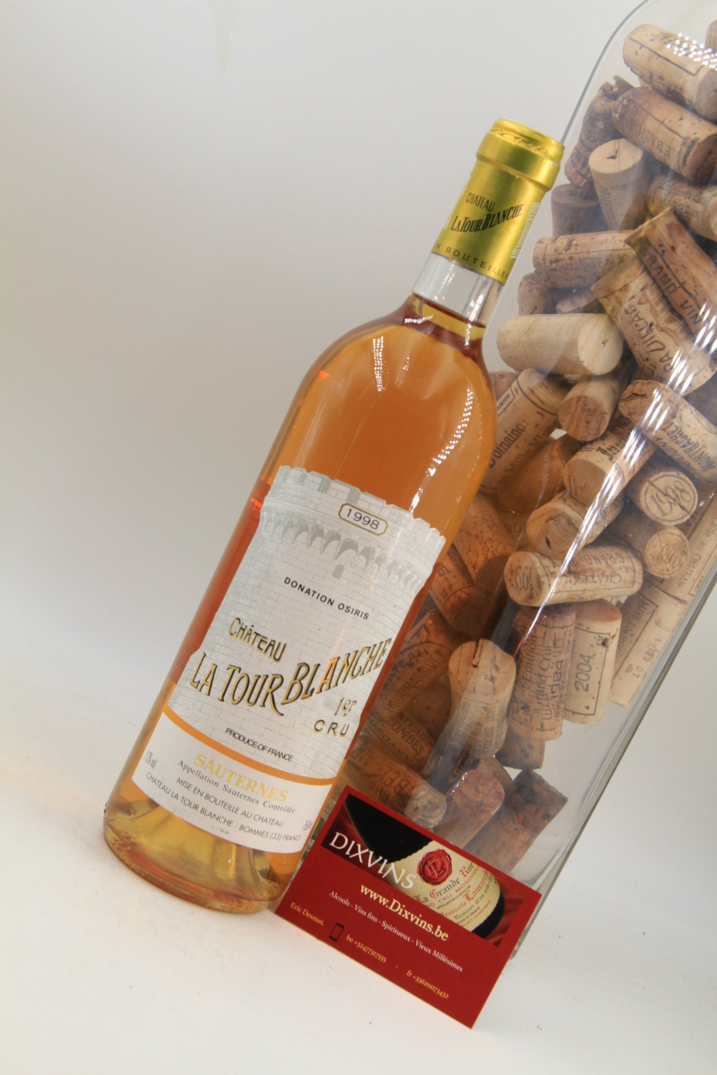 - Chateau La Tour Blanche ** 1998 ** 1er Grand Cru Classé Sauternes - Eric-Dixvins