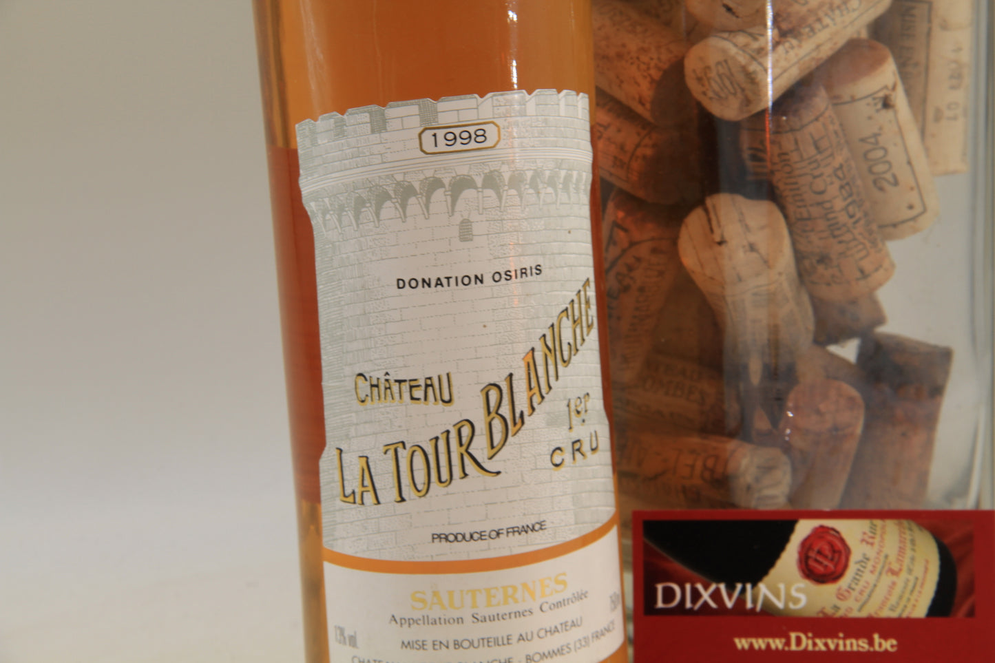 - Chateau La Tour Blanche ** 1998 ** 1er Grand Cru Classé Sauternes - Eric-Dixvins