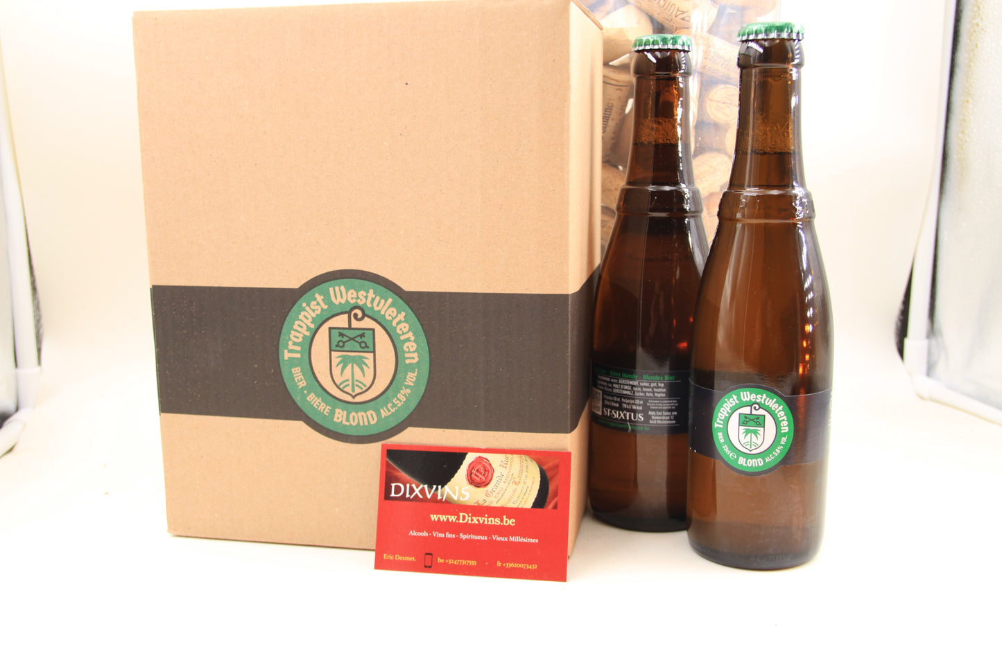 Trapiste Westvleteren. - Blonde- 6x bouteilles - Eric-Dixvins