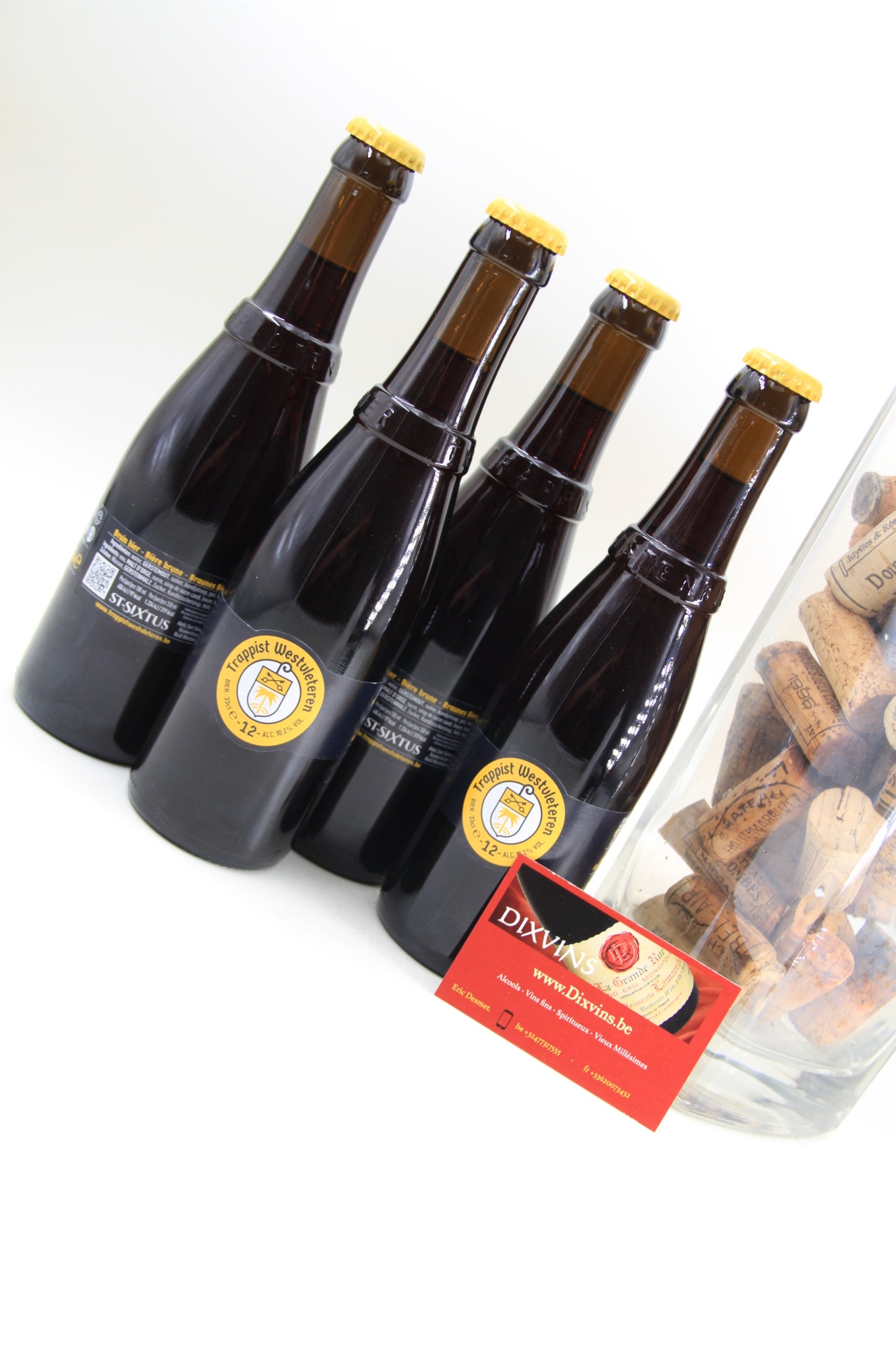 Trapiste Westvleteren. 12. lot 4x bouteilles - Eric-Dixvins