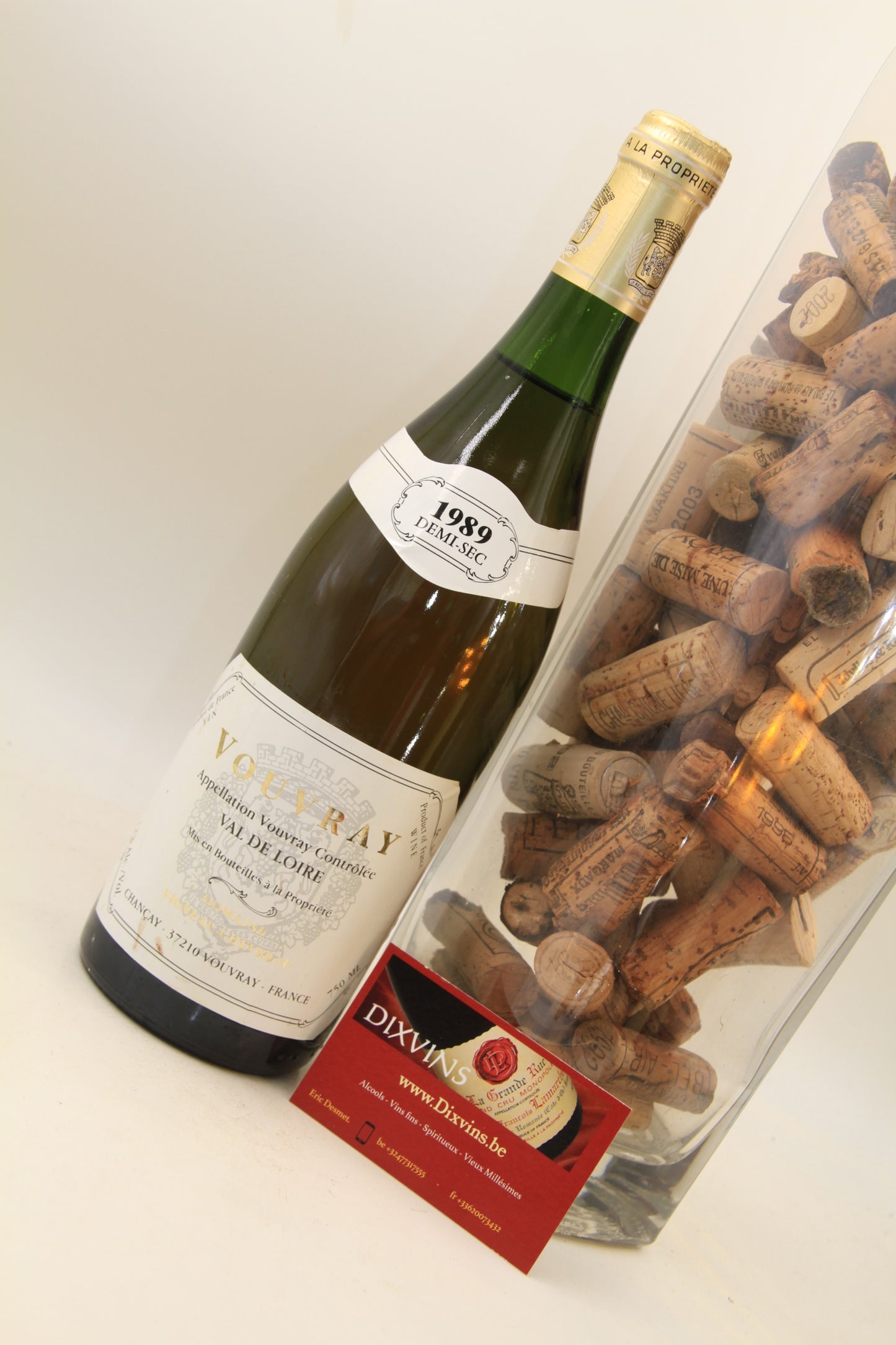 Vouvray Demi Sec ** 1989 ** Domaine Vigneau Chevreau - Eric-Dixvins