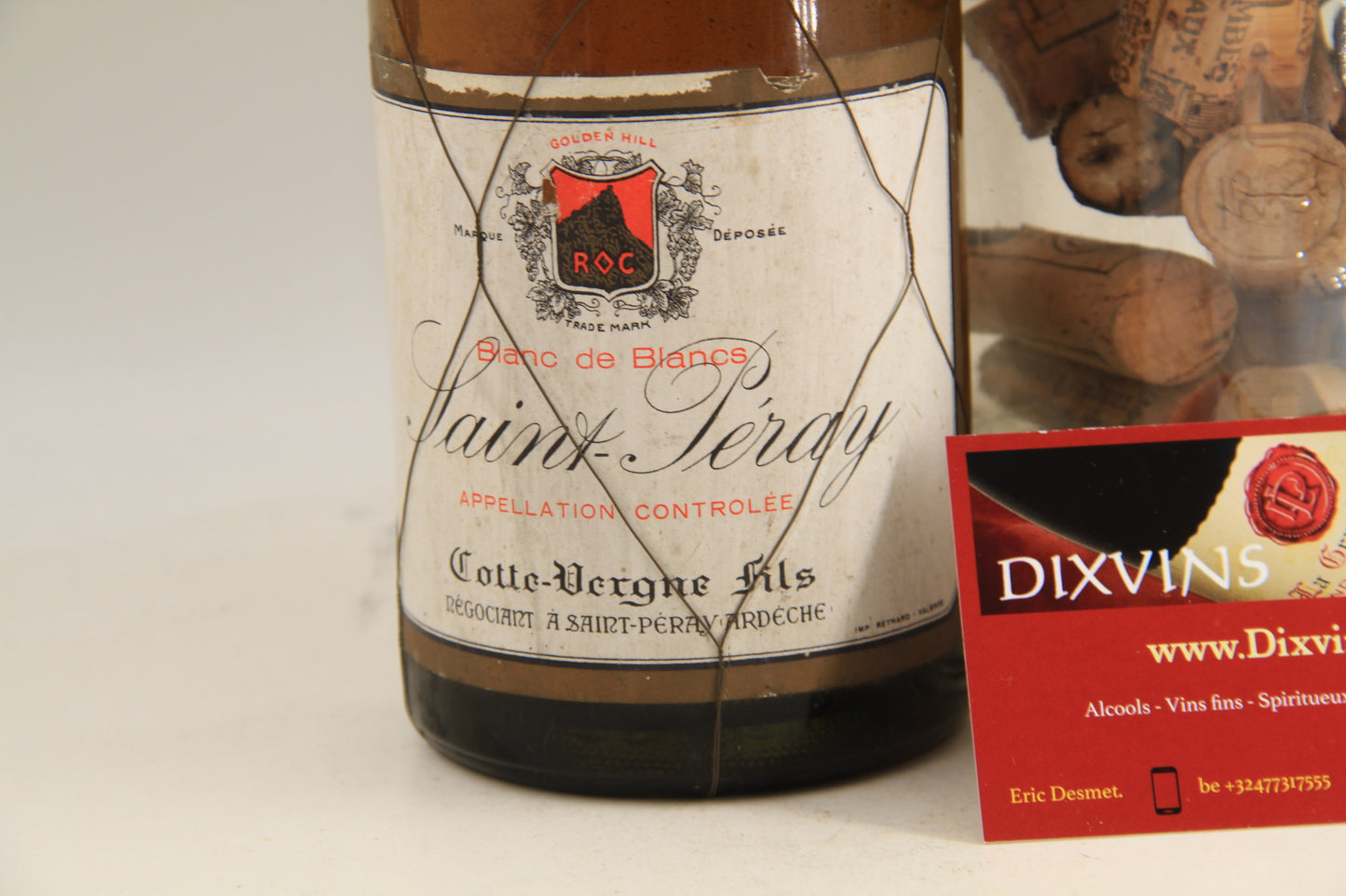 Saint Péray ** 1971 ** Cotte Vergne Fils - Eric-Dixvins