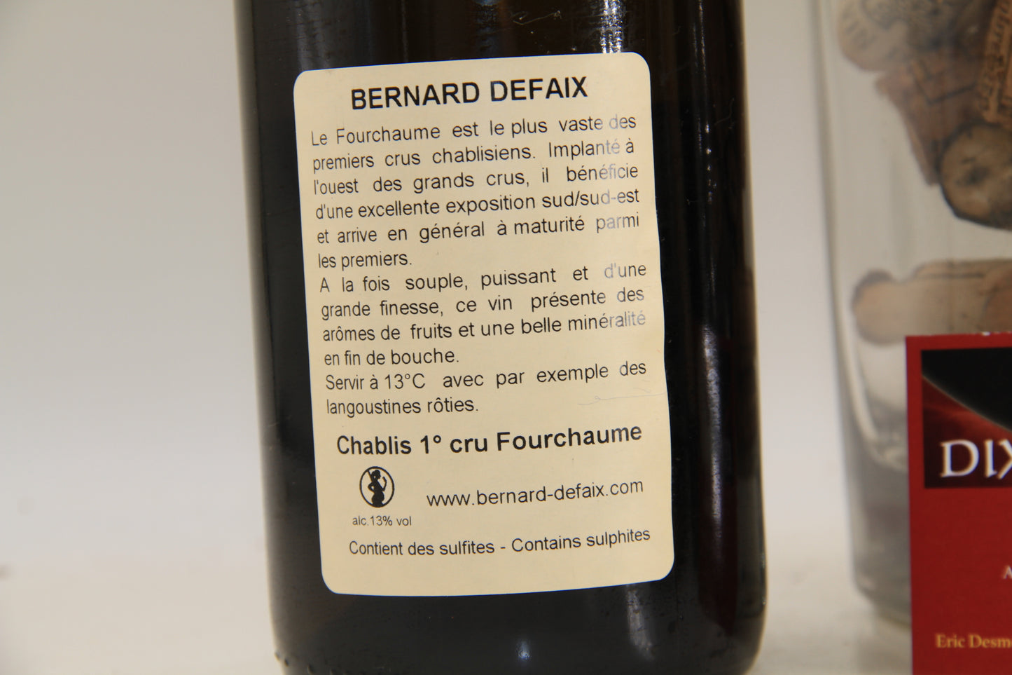 Chablis 1er Cru Fourchaume ** 2006 ** Bernard Defaix - Eric-Dixvins