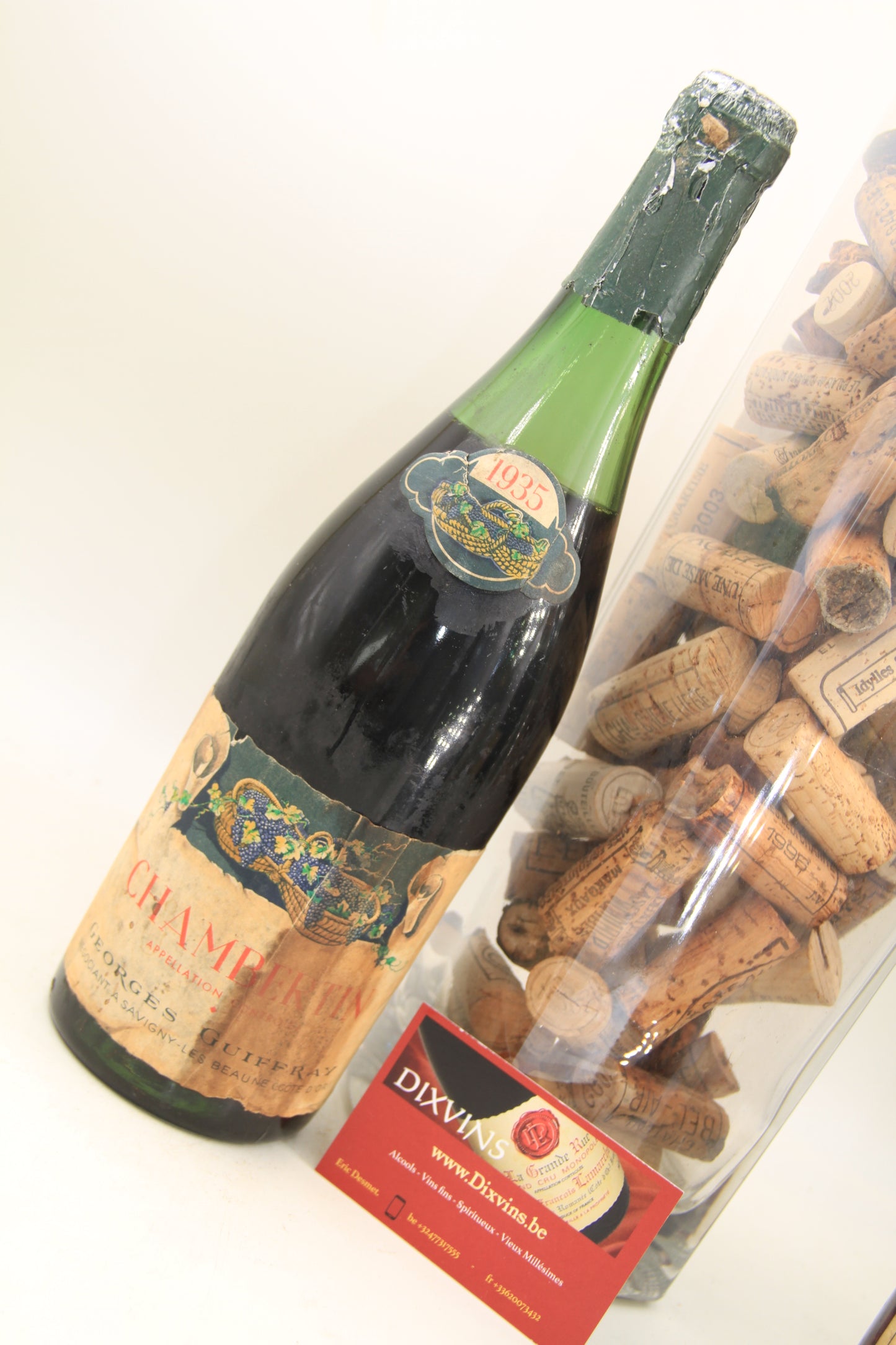 Chambertin Grand Cru ** 1935 ** Georges Guiffray - Eric-Dixvins