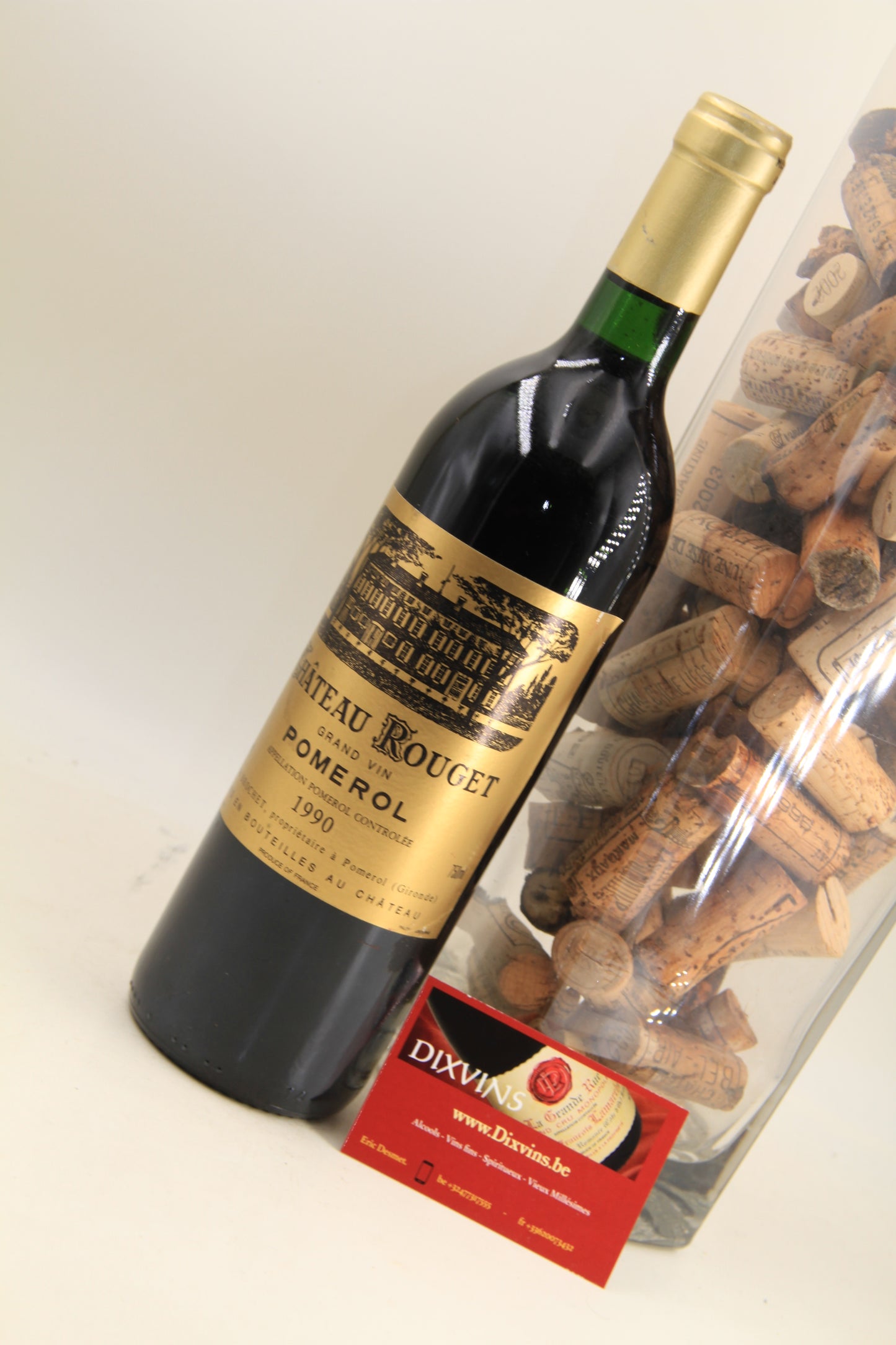 Chateau Rouget ** 1990 ** Pomerol - Eric-Dixvins