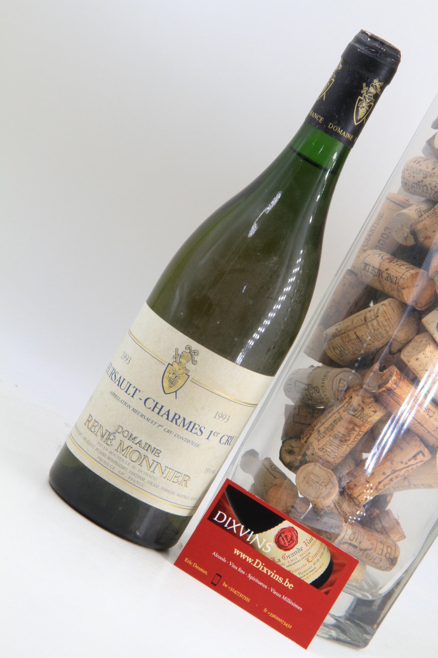 Meursault Charmes 1er Cru ** 1993 ** Domaine rené Monnier - Eric-Dixvins