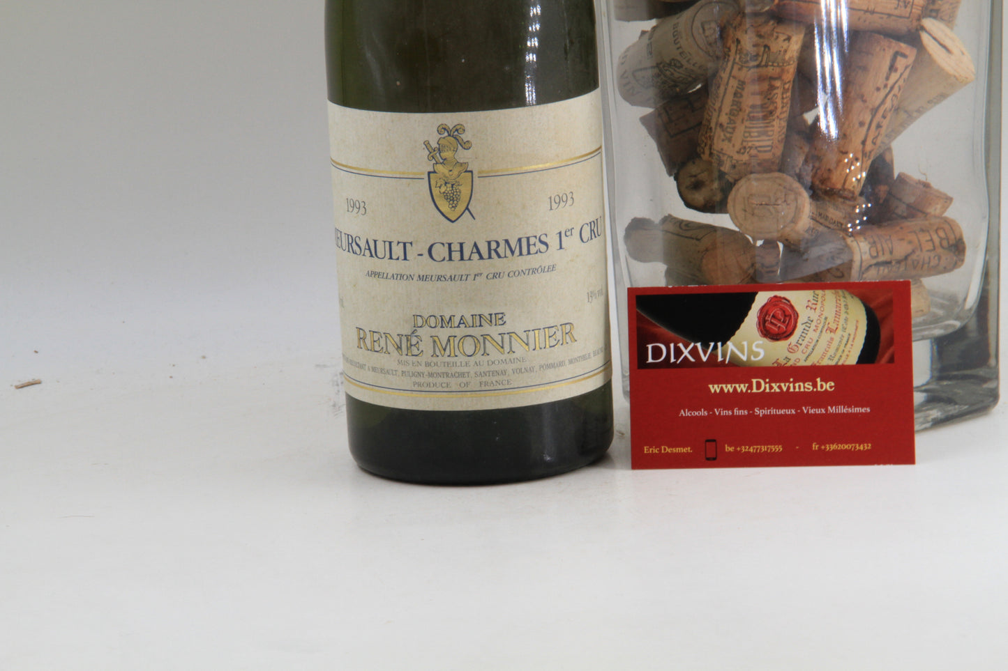 Meursault Charmes 1er Cru ** 1993 ** Domaine rené Monnier - Eric-Dixvins