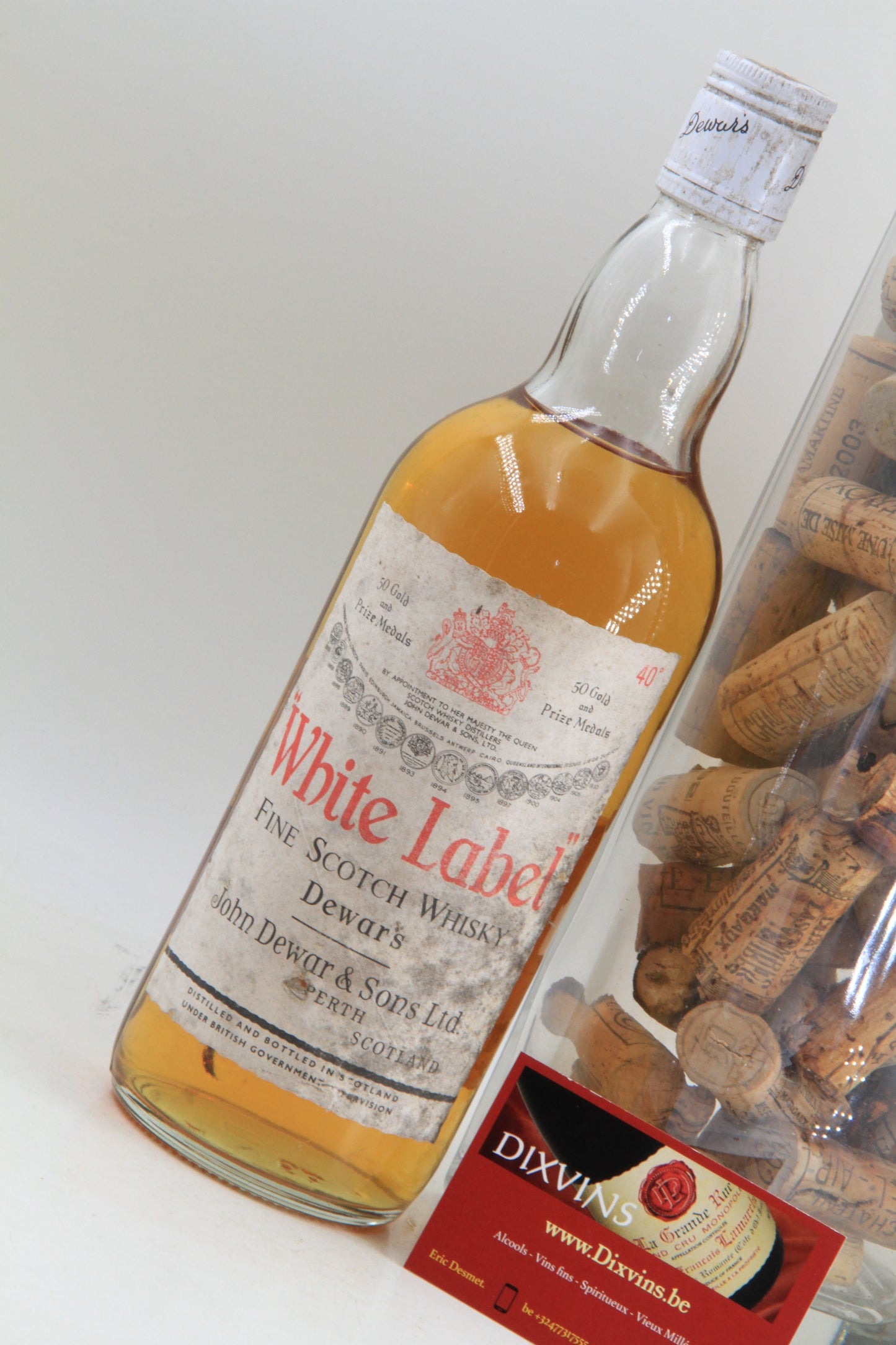 Whisky Dewars ** 1975 ** White Label 40% - Eric-Dixvins