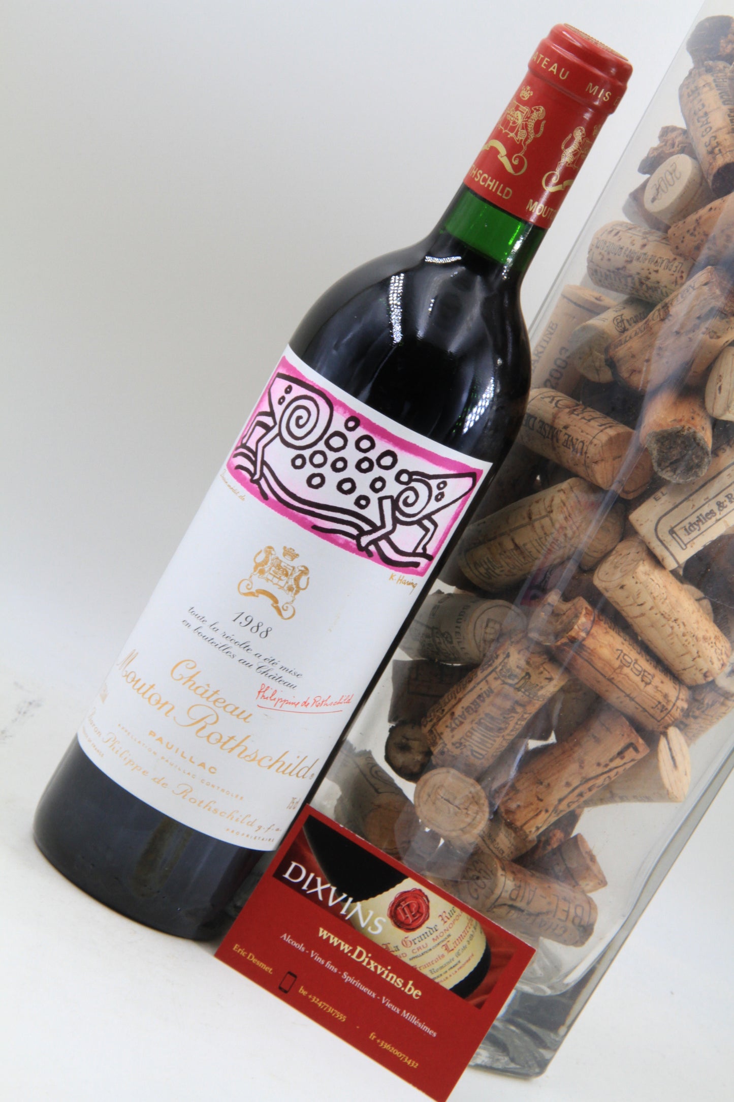 Chateau Mouton Rothschild ** 1988 ** 1er Grand Cru Classé Pauillac - Eric-Dixvins