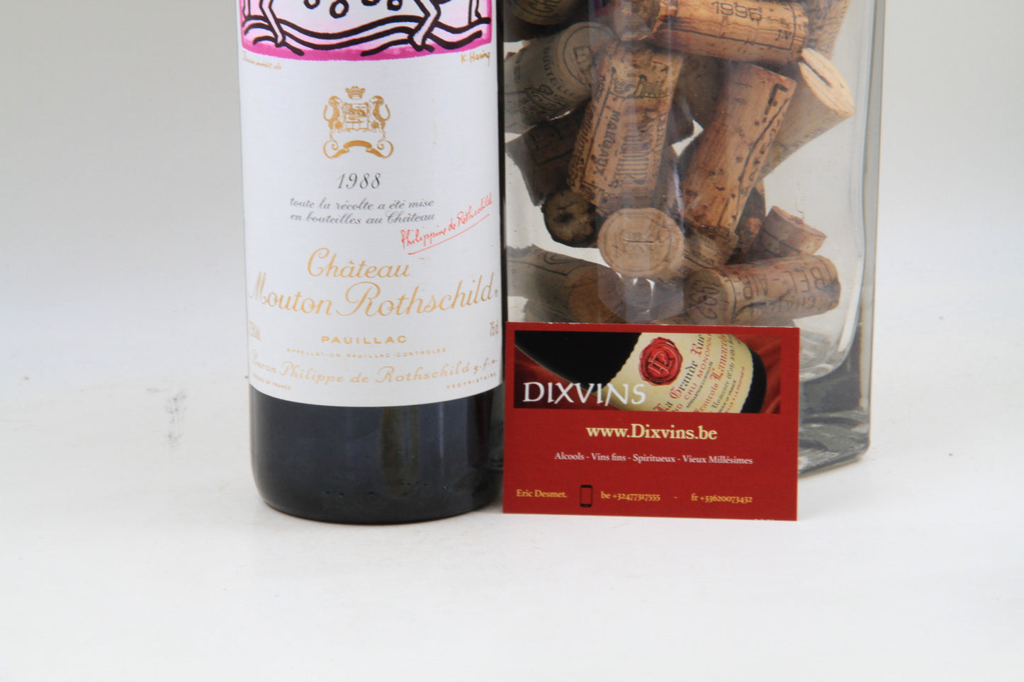Chateau Mouton Rothschild ** 1988 ** 1er Grand Cru Classé Pauillac - Eric-Dixvins