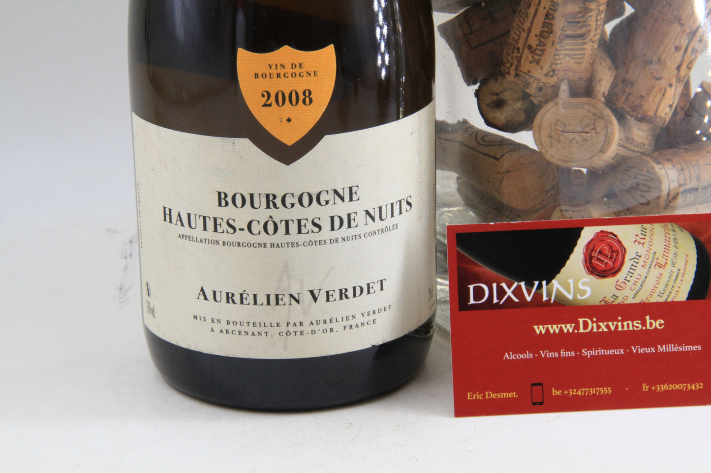 - Bourgogne Hautes Cotes De Nuits ** 2008 ** A Verdet - Eric-Dixvins
