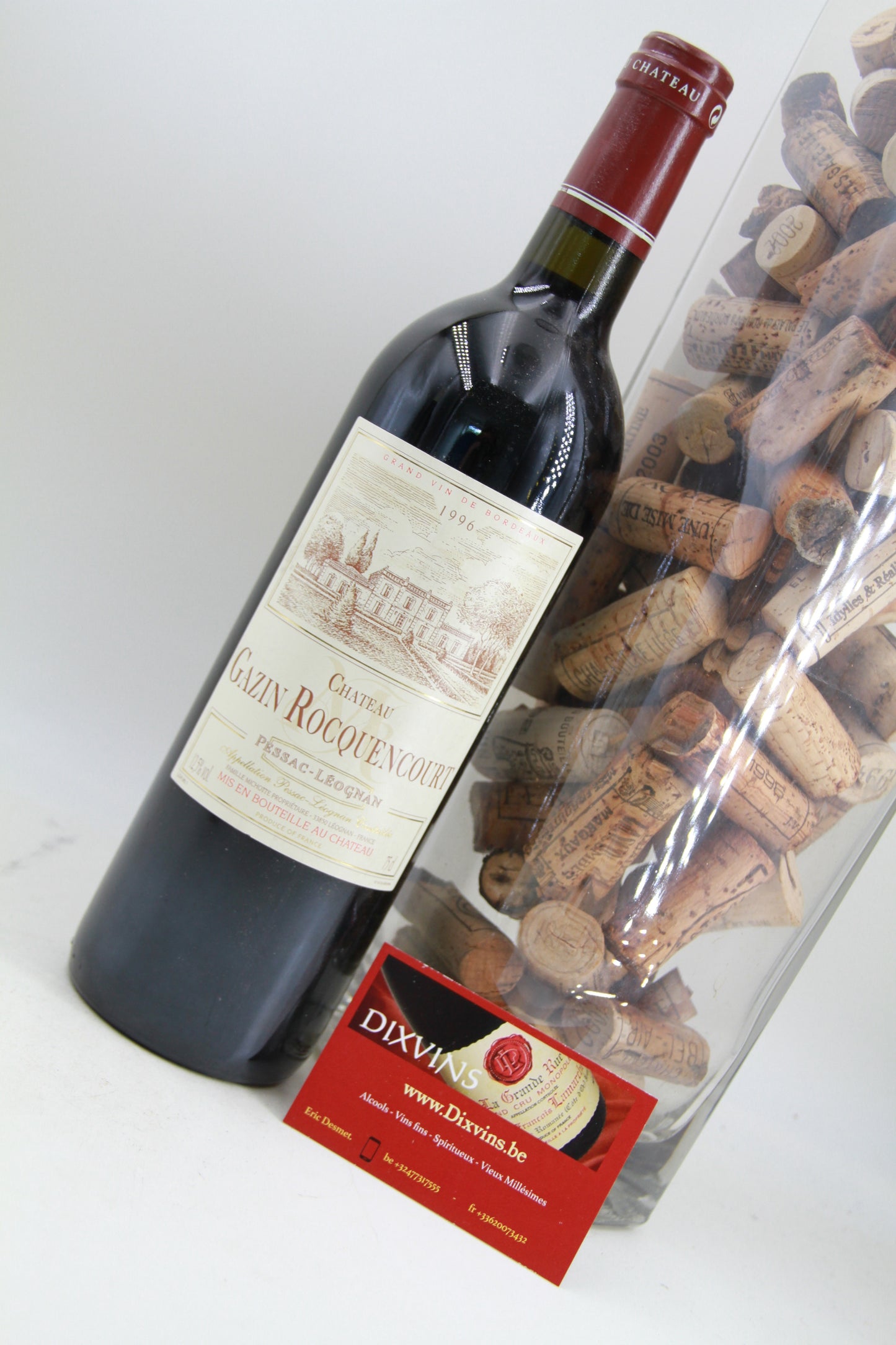 Chateau Gazin Rocquencourt ** 1996 ** Pessac Léognan - Eric-Dixvins