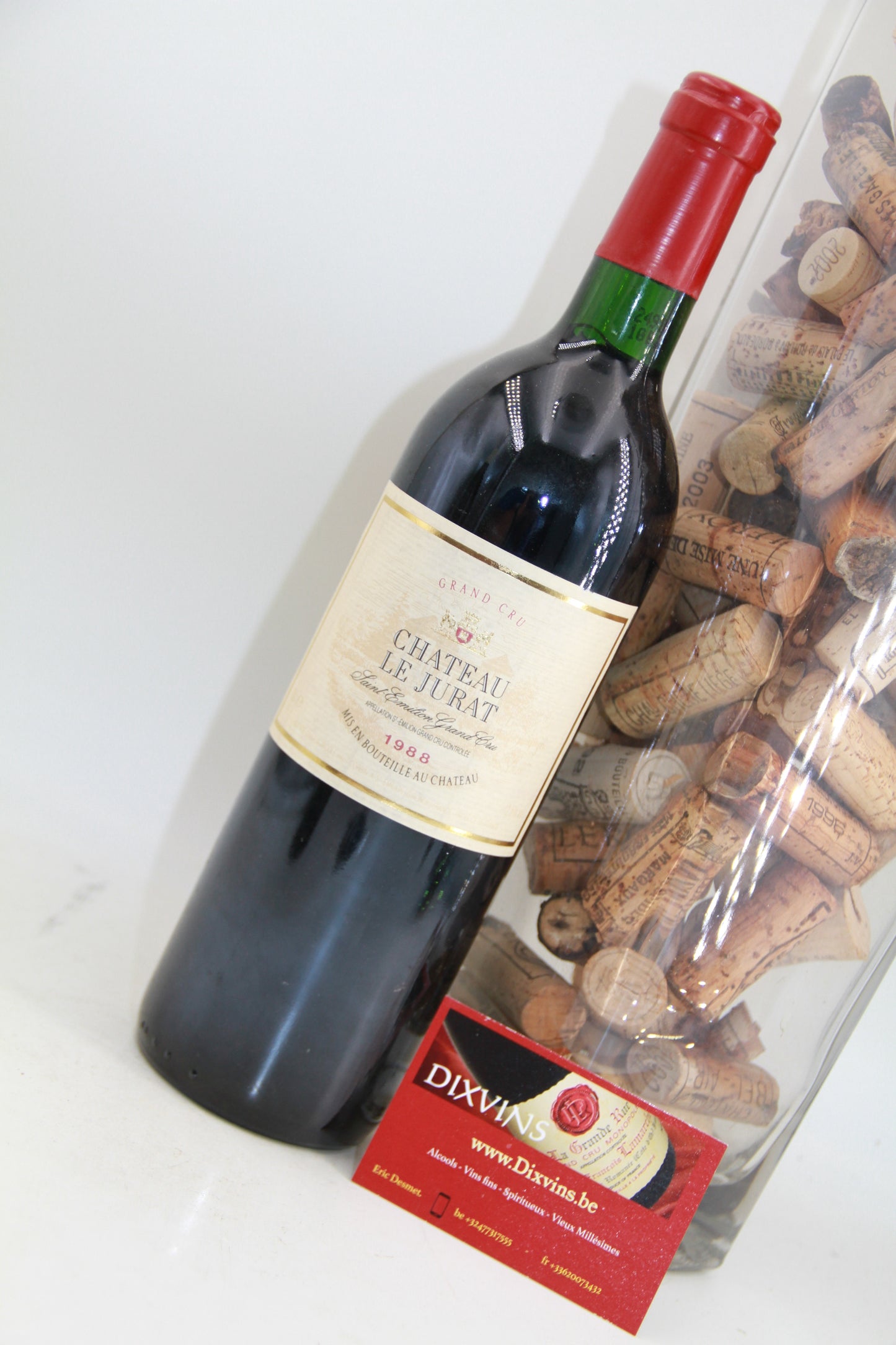 Chateau Le Jurat ** 1988 ** Grand Cru Saint Emilion - Eric-Dixvins
