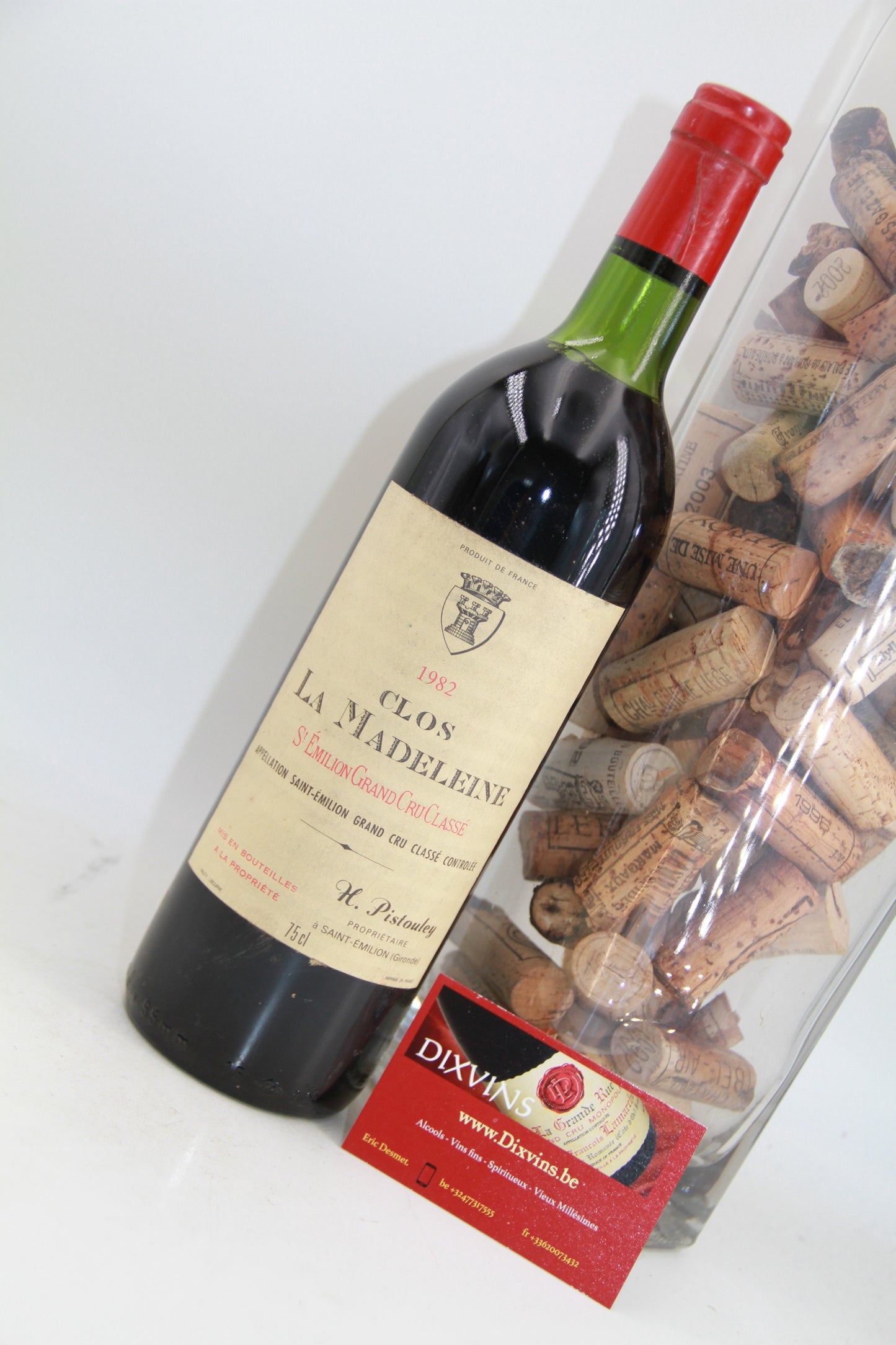 Clos La Madeleine ** 1982 ** Grand Cru Classé Saint Emilion - Eric-Dixvins