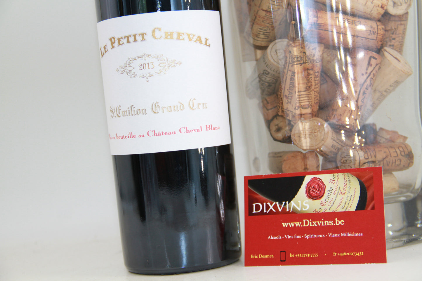 Le Petit Cheval. **2013** St Emilion Grand Cru Cheval Blanc - Eric-Dixvins