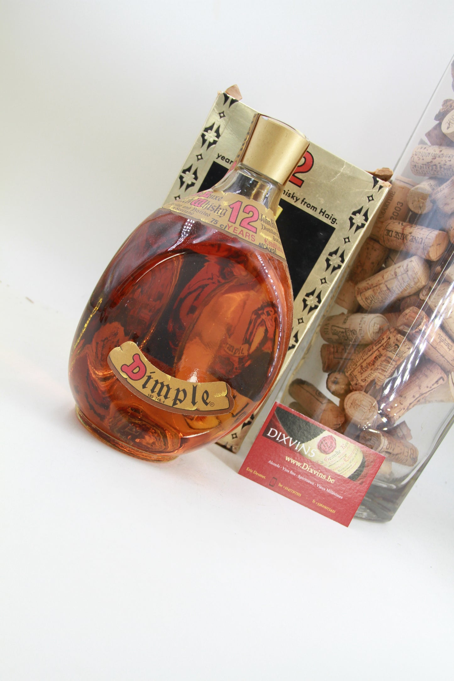 Whisky Dimple. 12 years. 75cl. année 1989 - Eric-Dixvins
